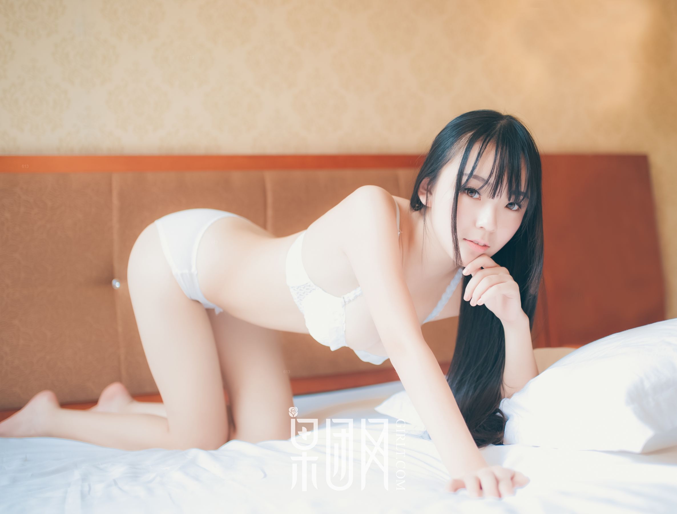 少女嫩模 神似吉冈里帆  No.034-图1