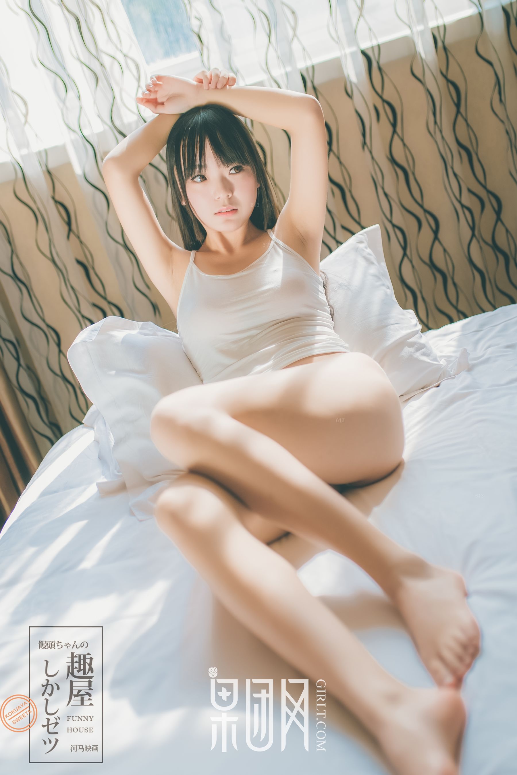 少女嫩模 神似吉冈里帆  No.034-图3