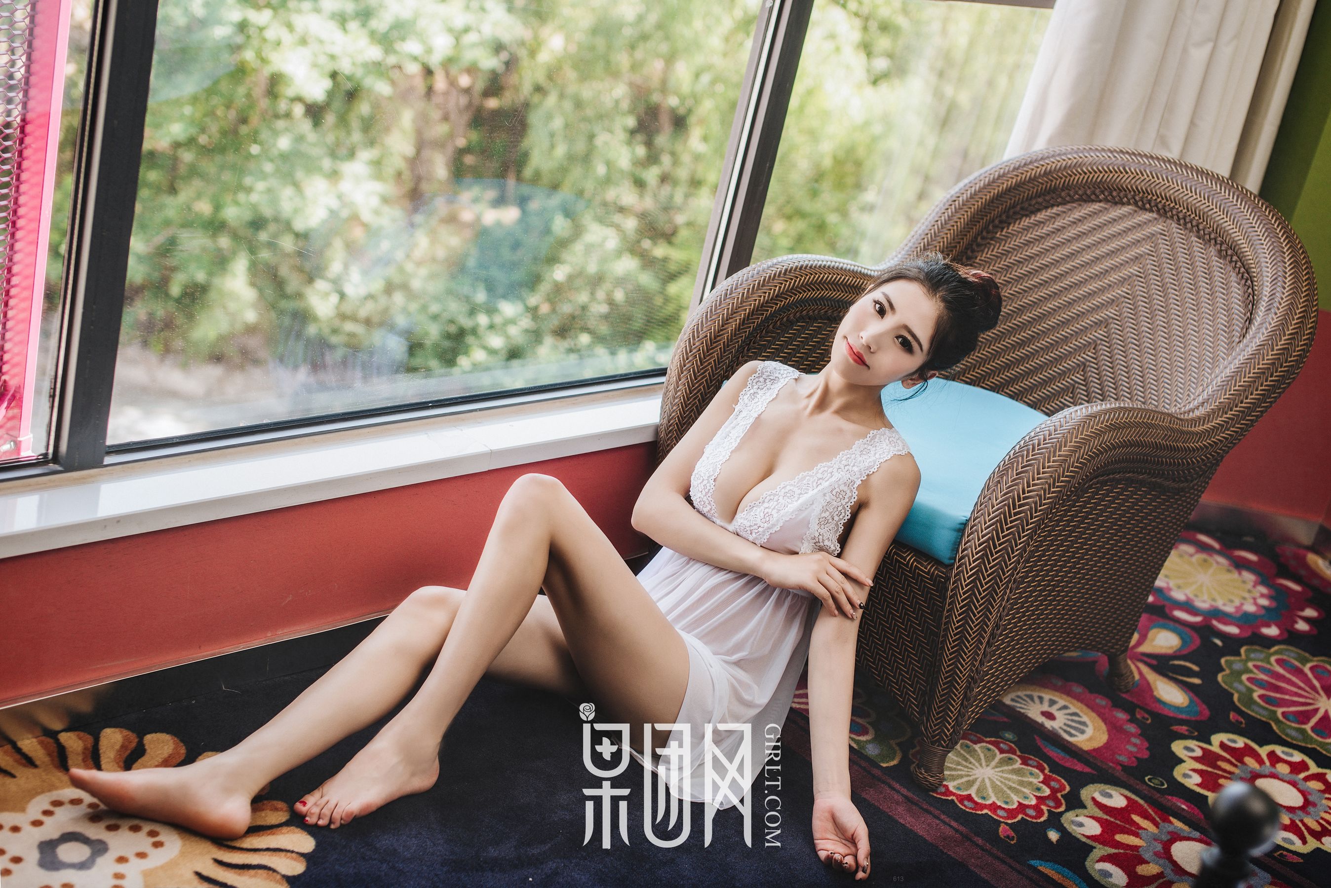 通灵儿《长腿嫩模 34D酥胸》  No.040-图10