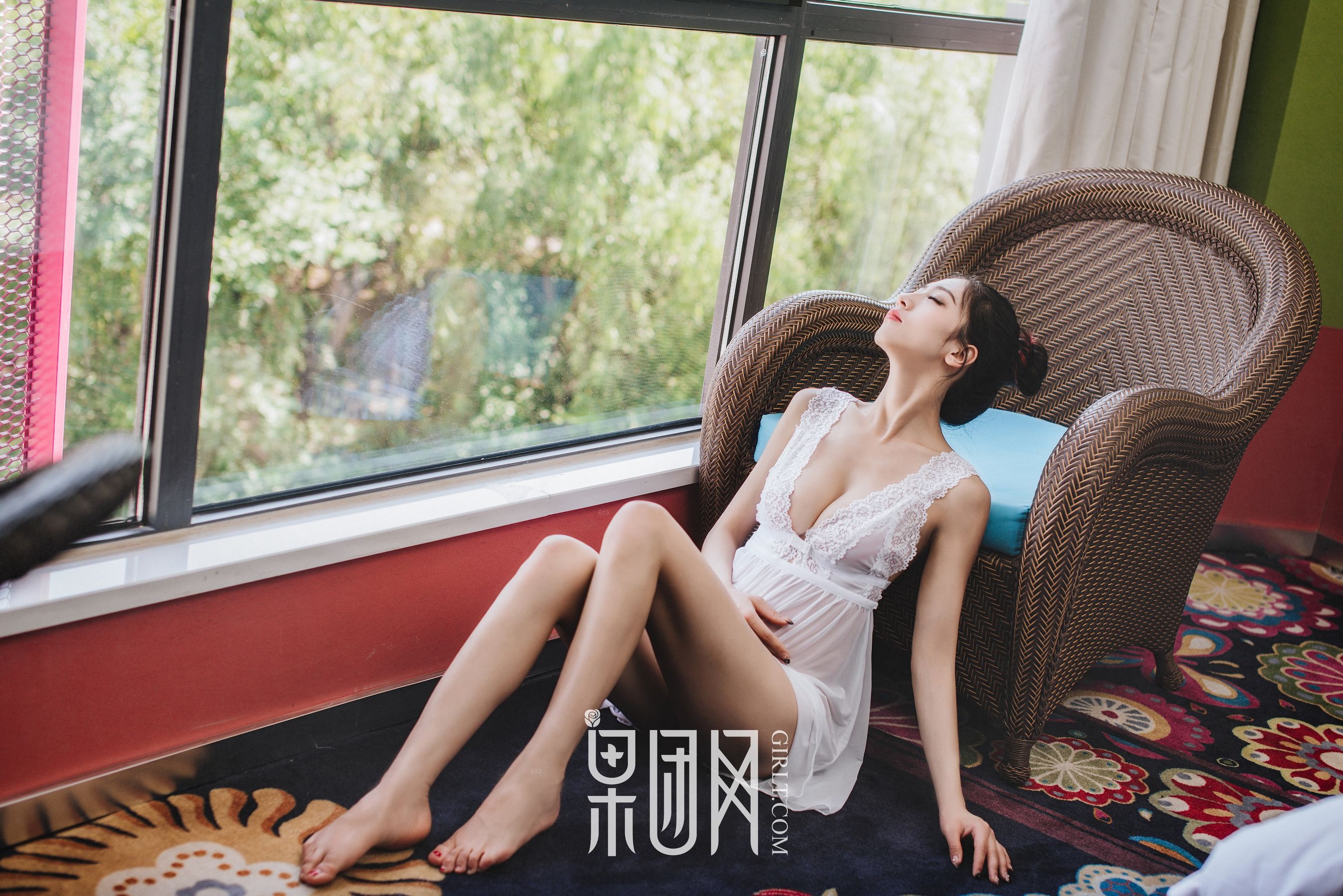 通灵儿《长腿嫩模 34D酥胸》  No.040-图11