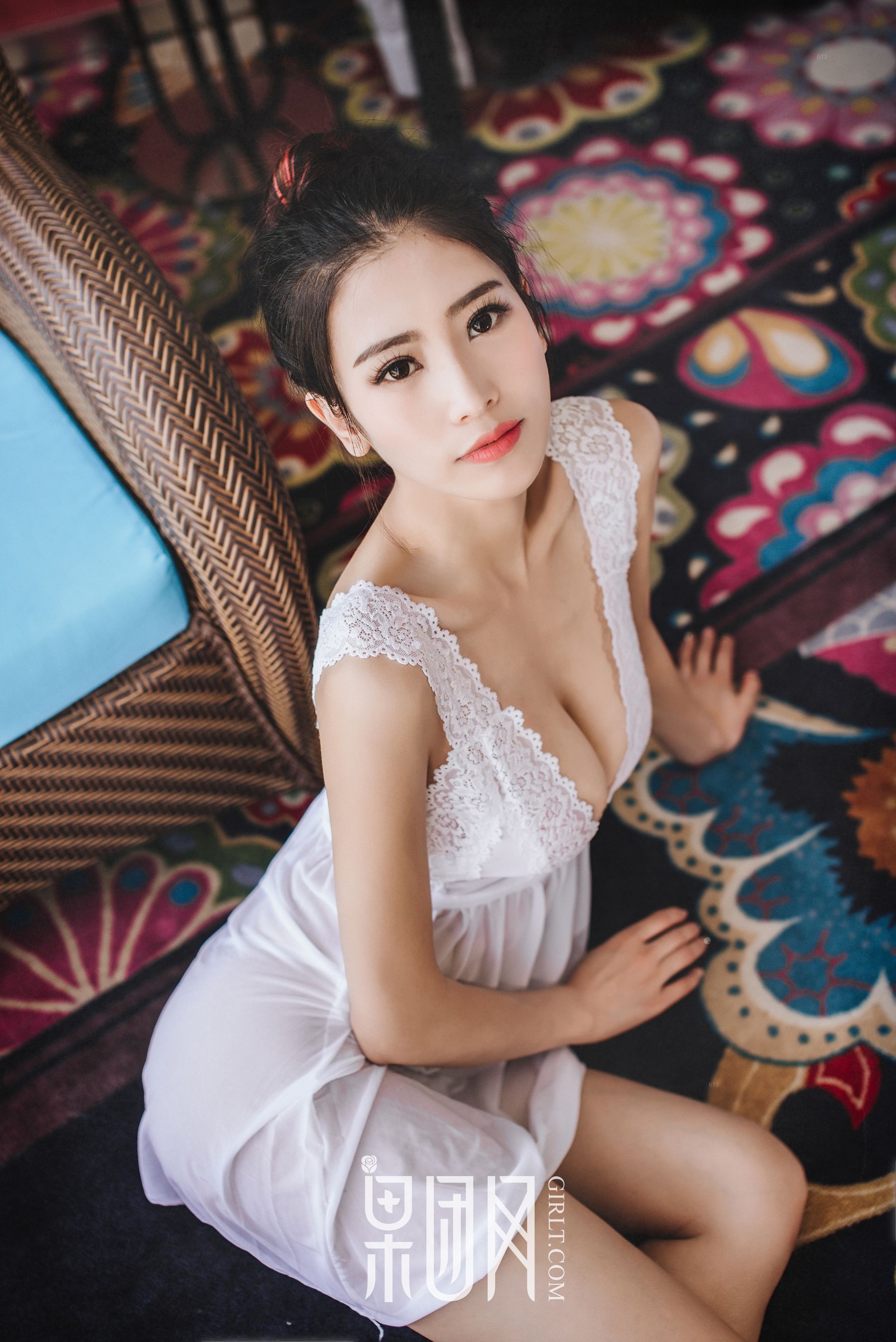 通灵儿《长腿嫩模 34D酥胸》  No.040-图15