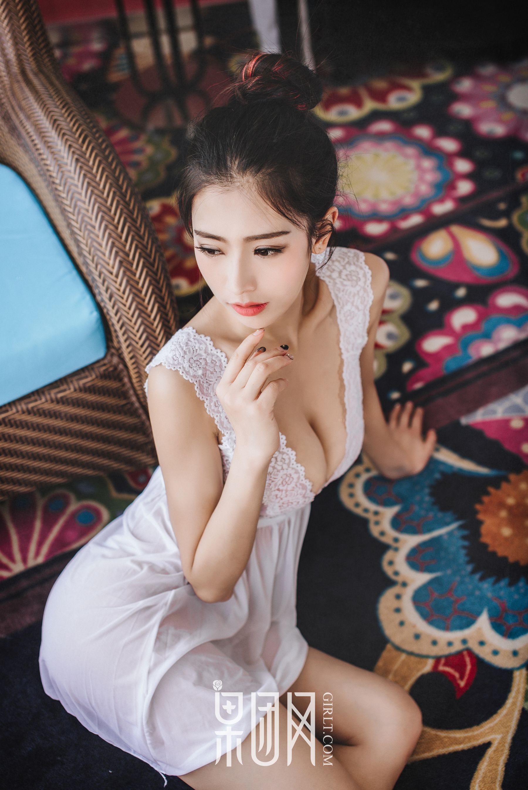 通灵儿《长腿嫩模 34D酥胸》  No.040-图16