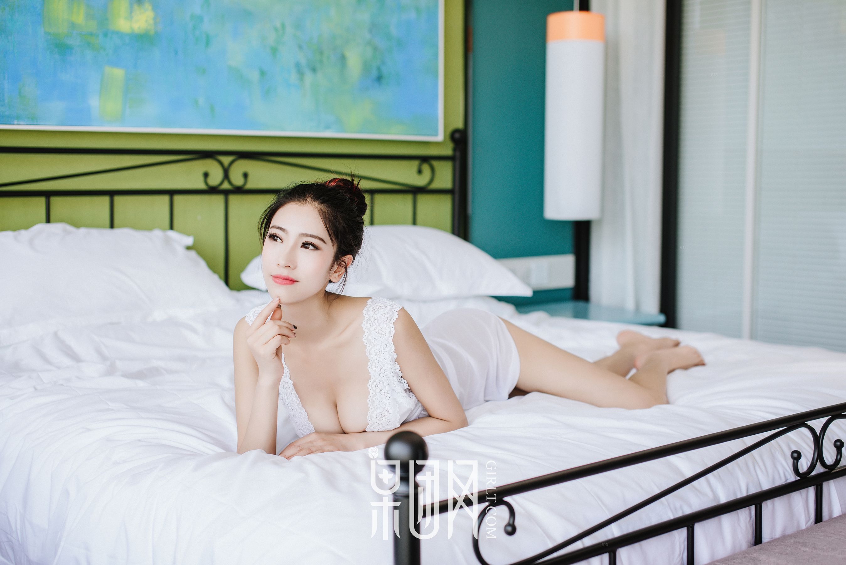 通灵儿《长腿嫩模 34D酥胸》  No.040-图29