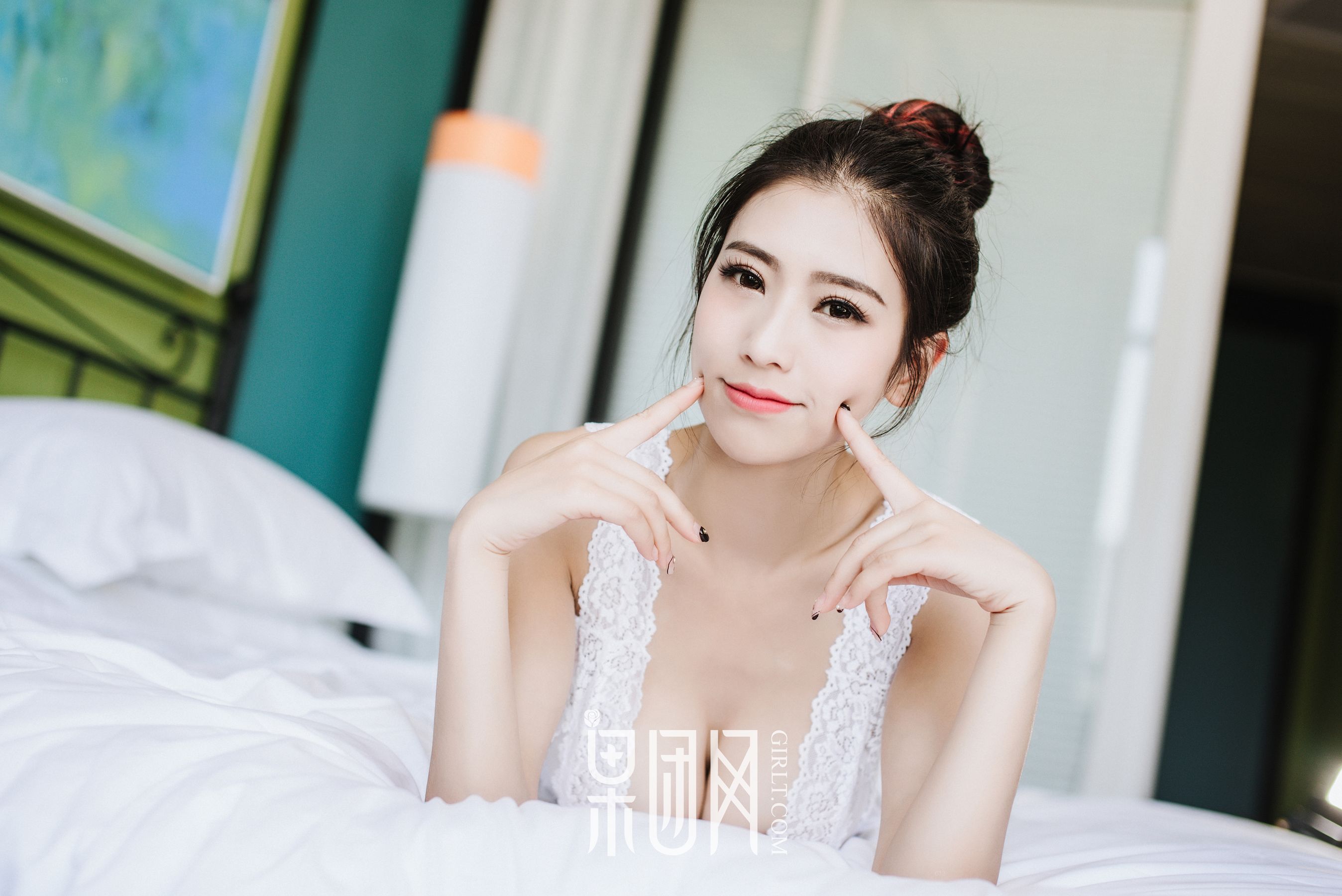 通灵儿《长腿嫩模 34D酥胸》  No.040-图34