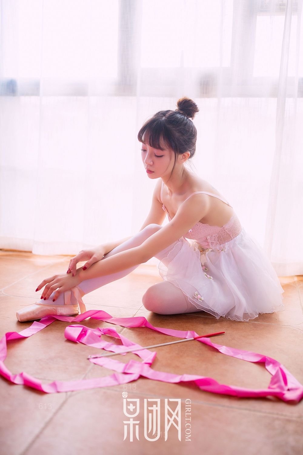 萌萌女《掌上芭蕾粉色糖果》  No.044-图0