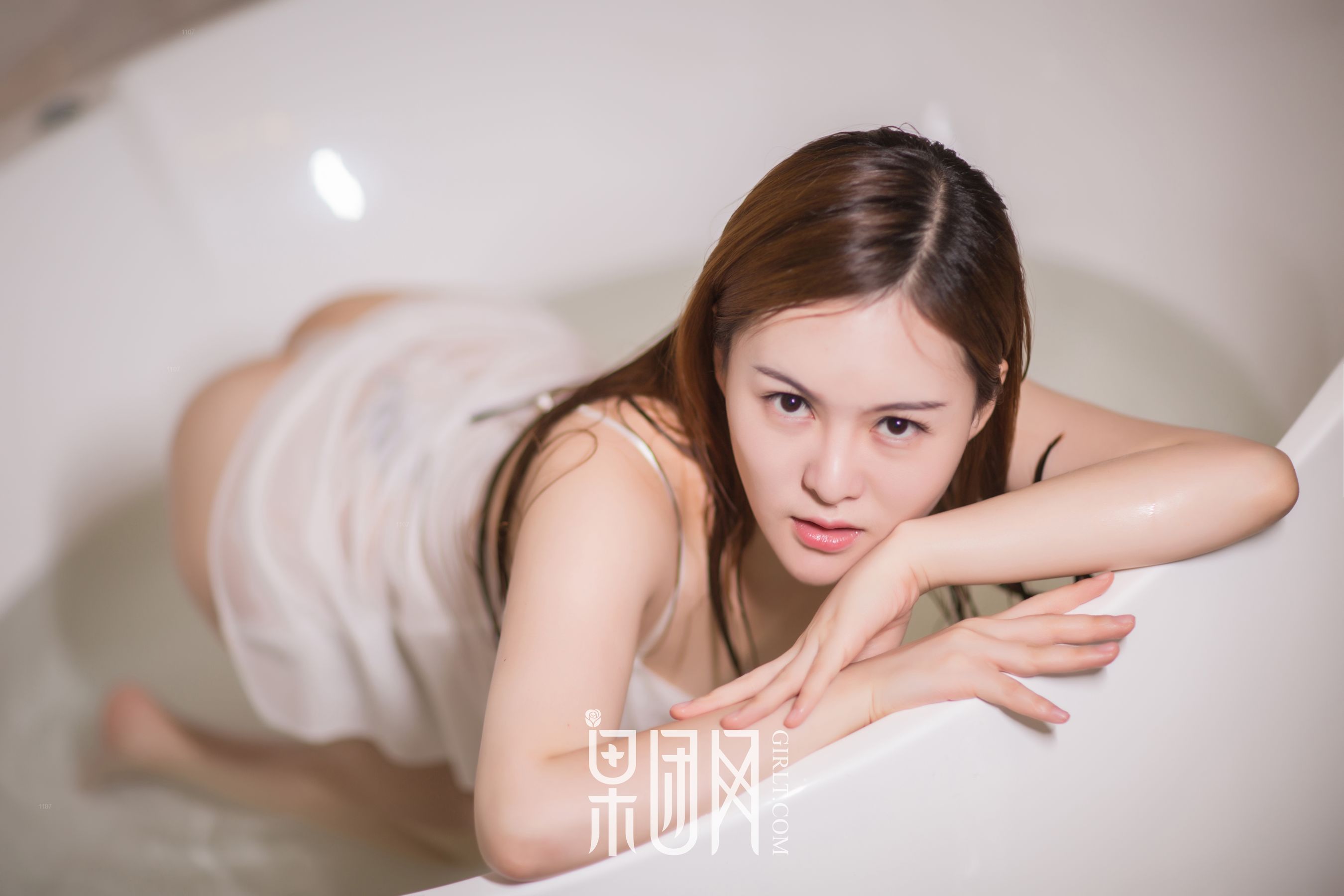 纹身女浴室湿身玩泡泡  No.059-图45