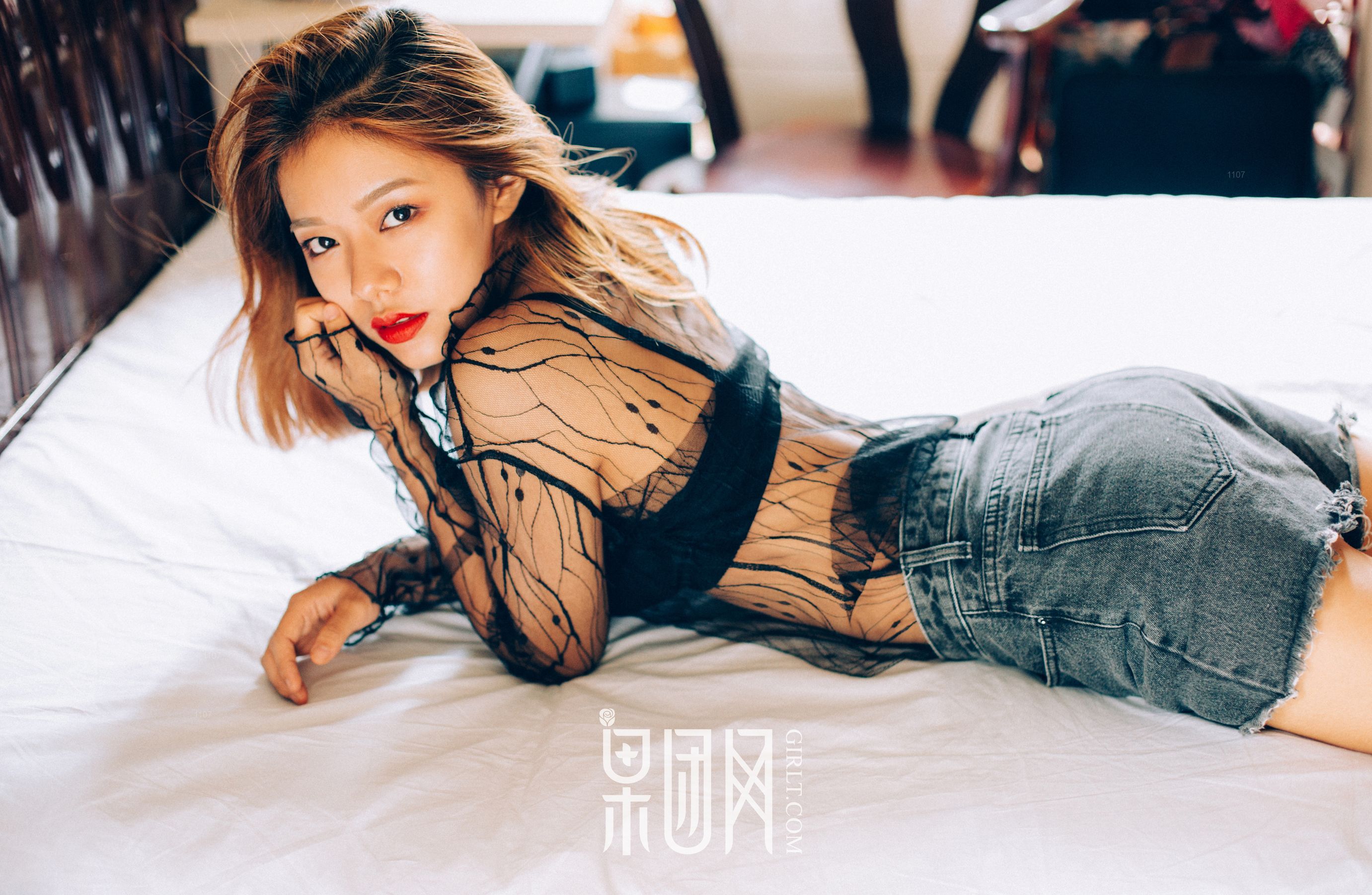性感少女酥胸翘臀黑丝撩人  No.068-图12
