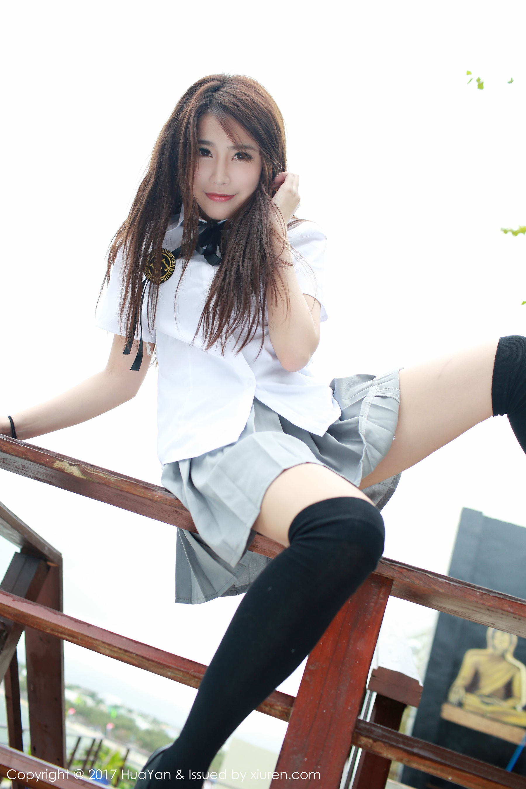 许诺Sabrina《粉嫩和服+校服系列》  Vol.019-图41