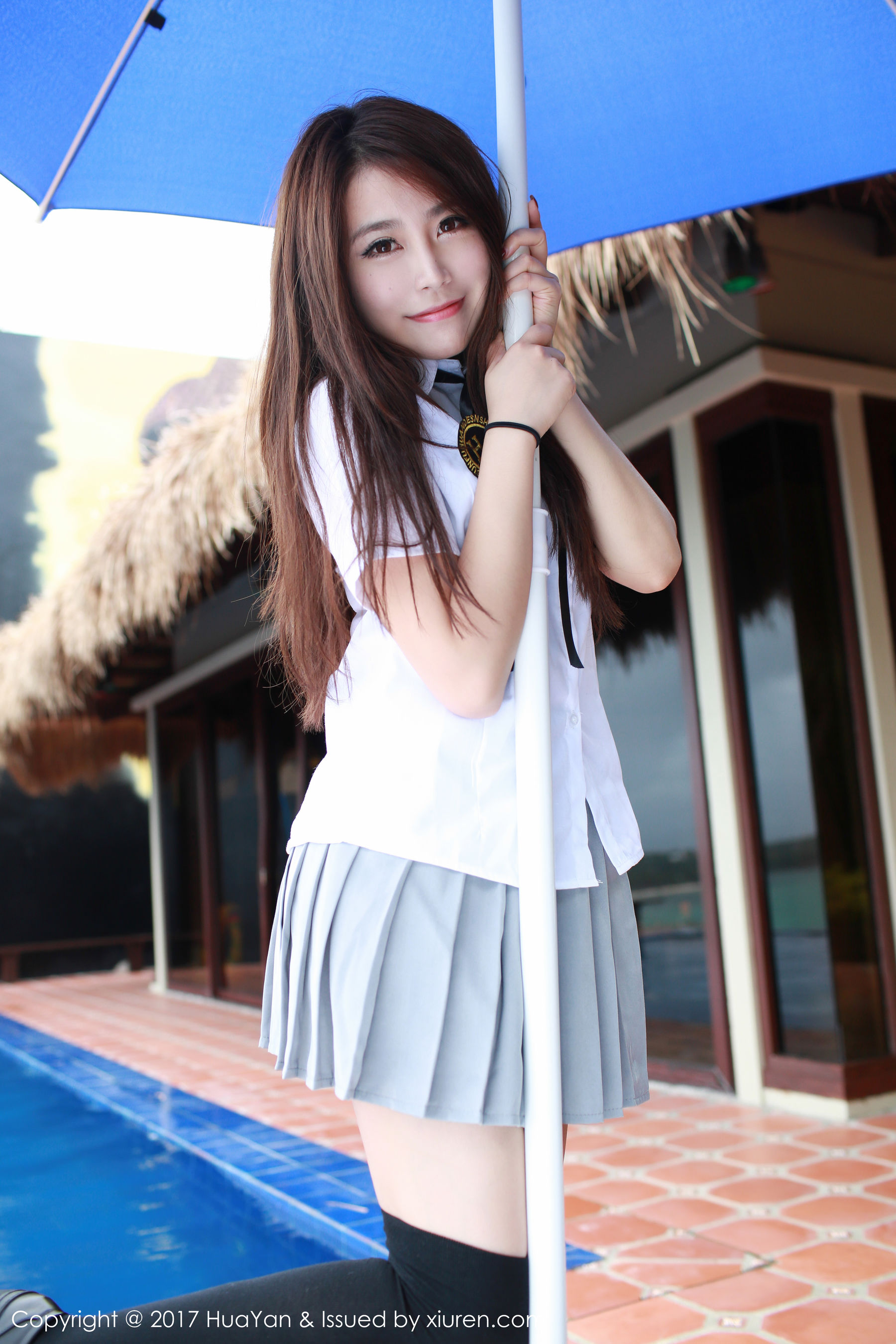 许诺Sabrina《粉嫩和服+校服系列》  Vol.019-图42