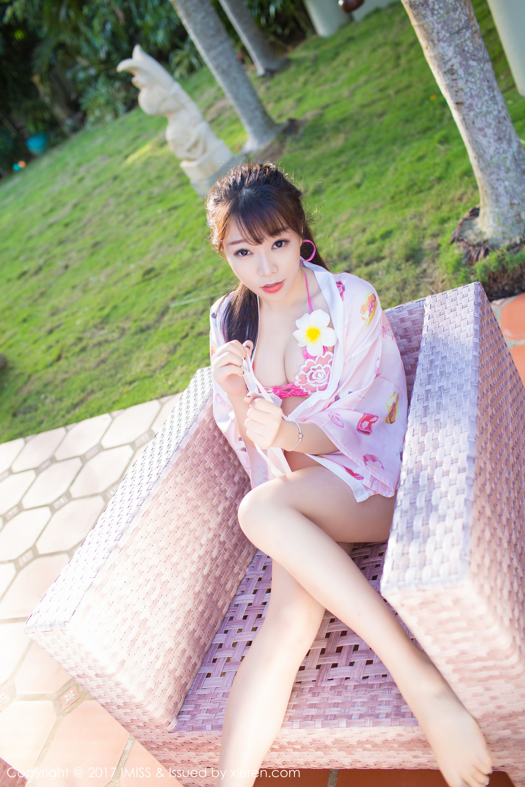 芝芝Booty《丁字裤美臀+粉嫩和服》  VOL.155-图30
