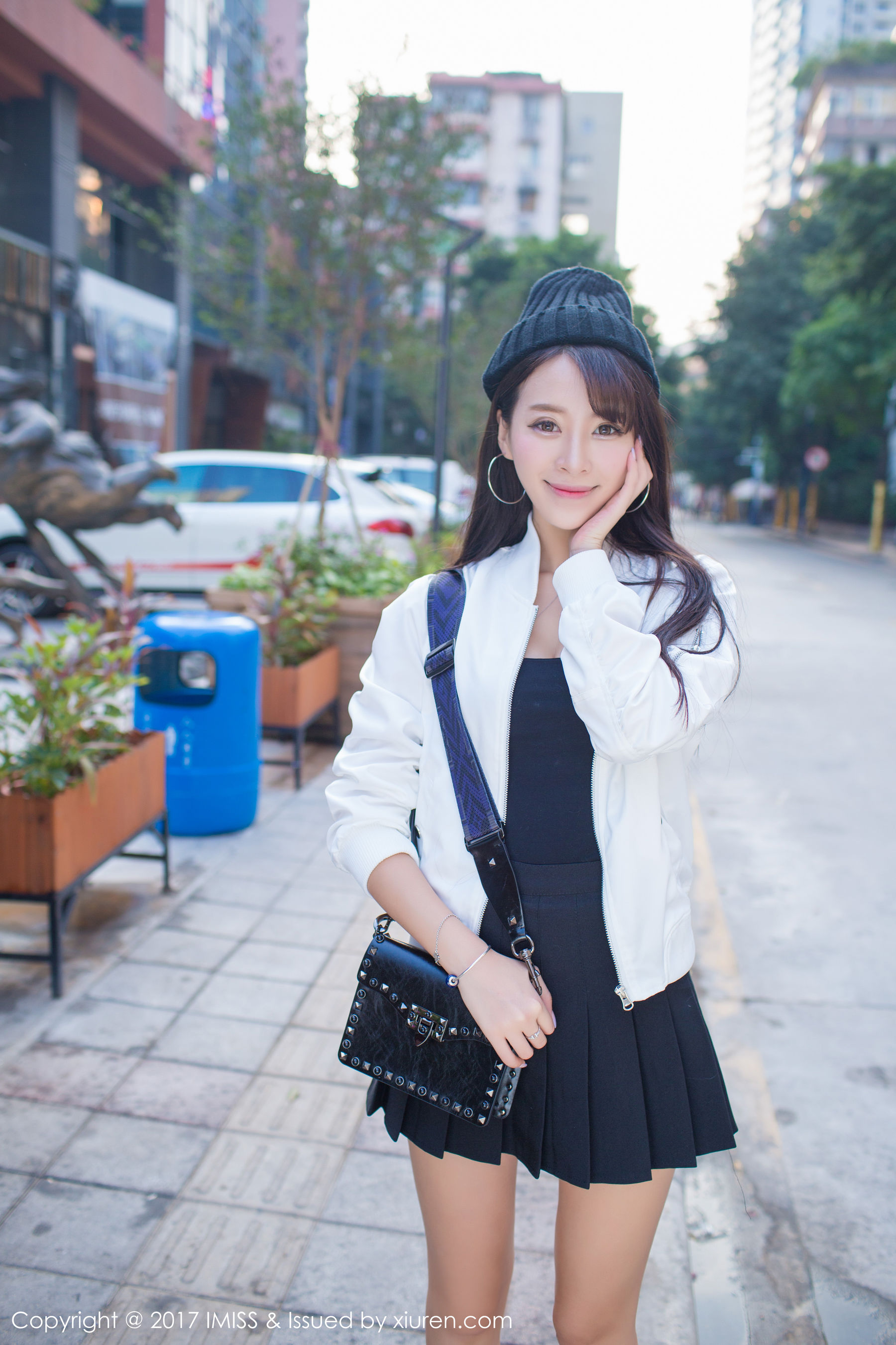 女神@王曼妮好Q街拍系列  VOL.163-图23