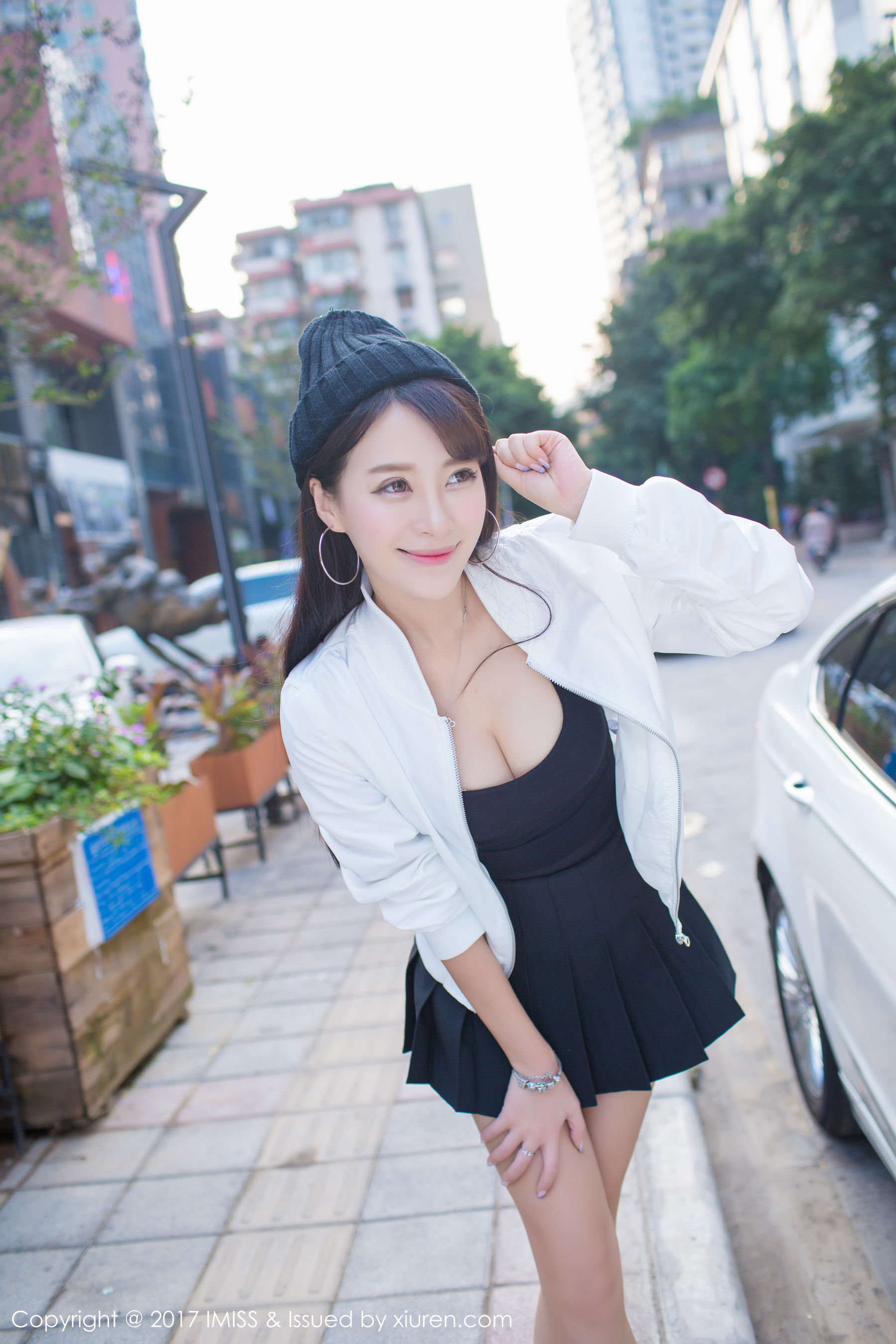 女神@王曼妮好Q街拍系列  VOL.163-图44