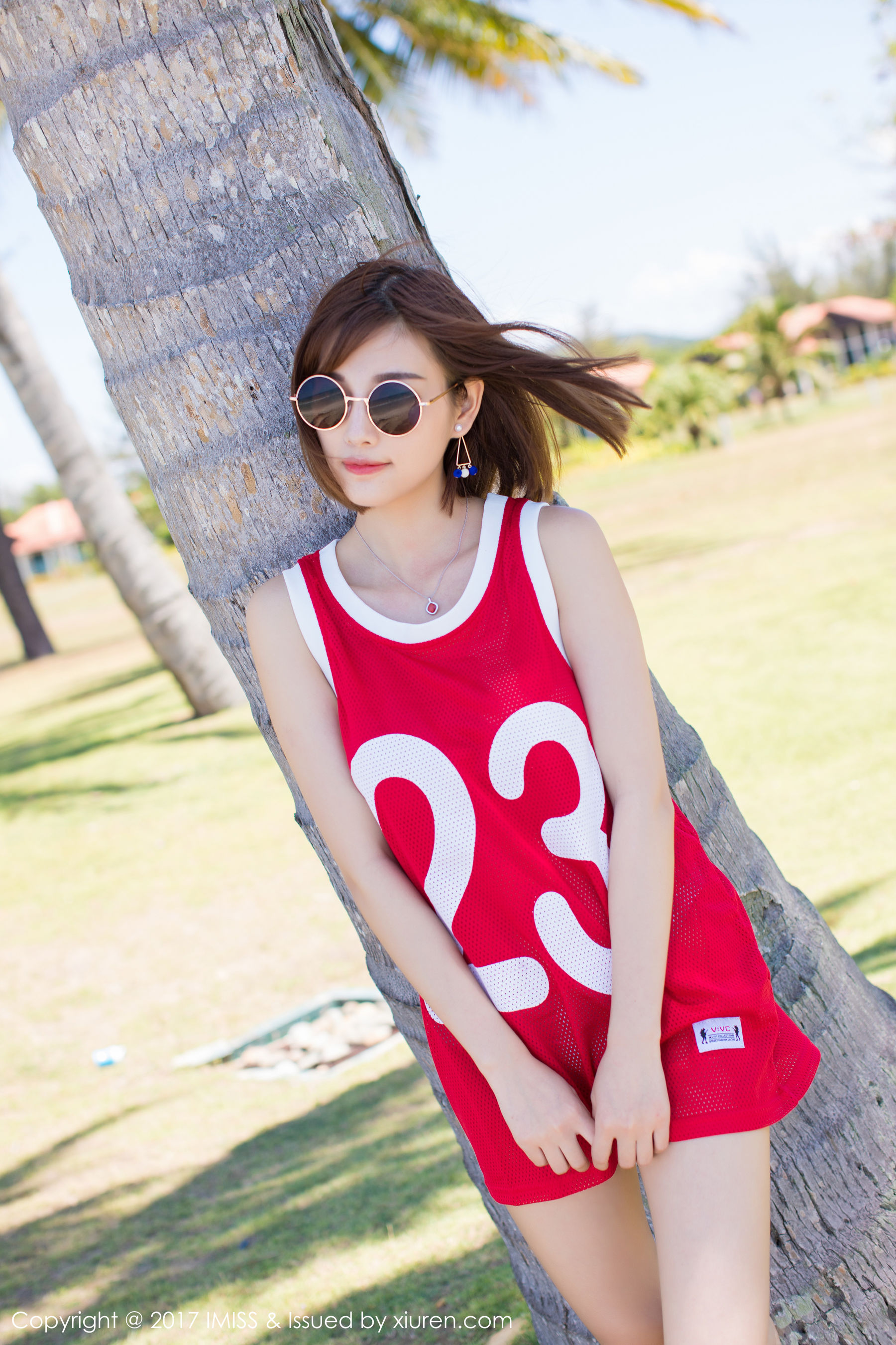 杨晨晨sugar《海边小清新+篮球服》  VOL.169-图0