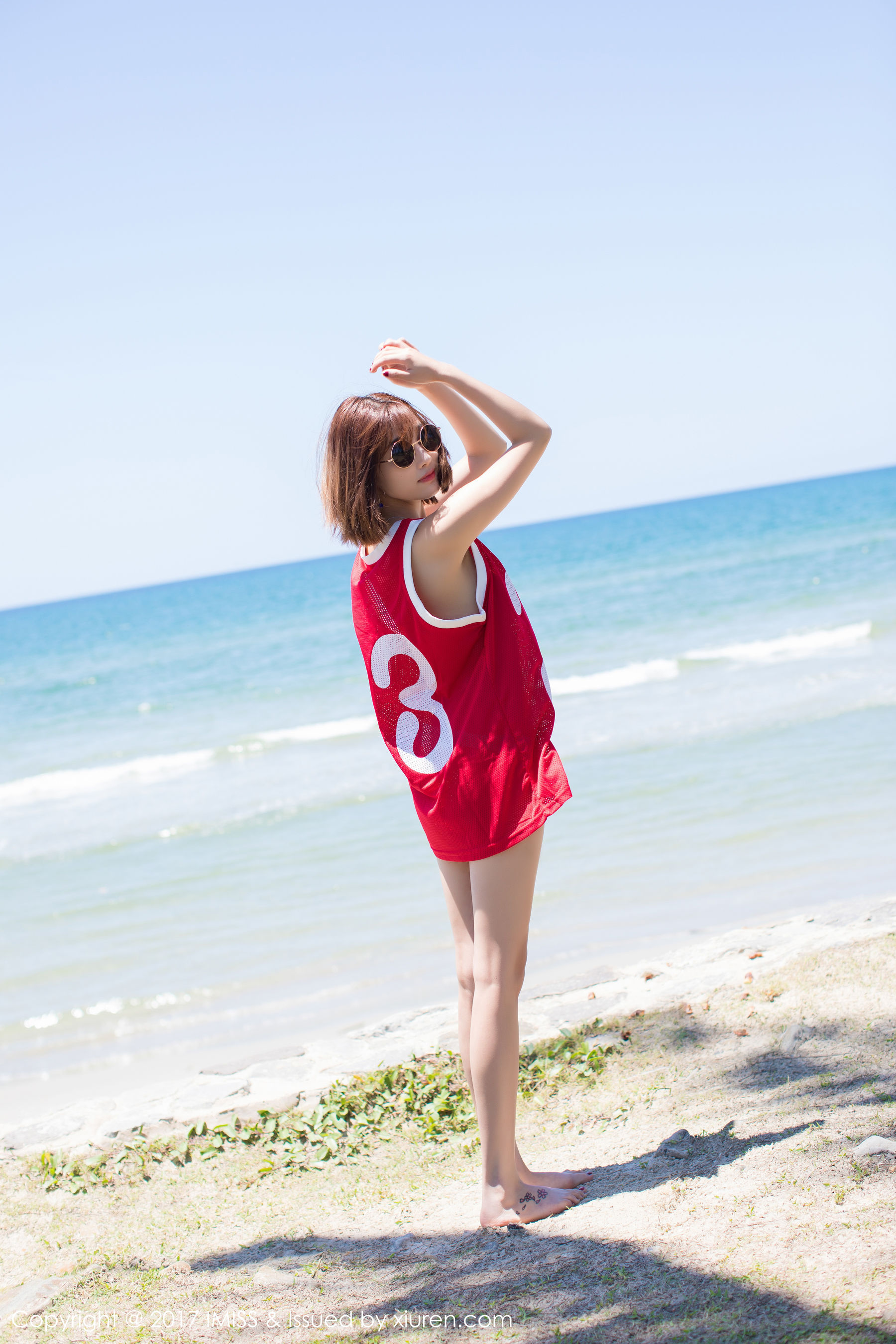杨晨晨sugar《海边小清新+篮球服》  VOL.169-图6