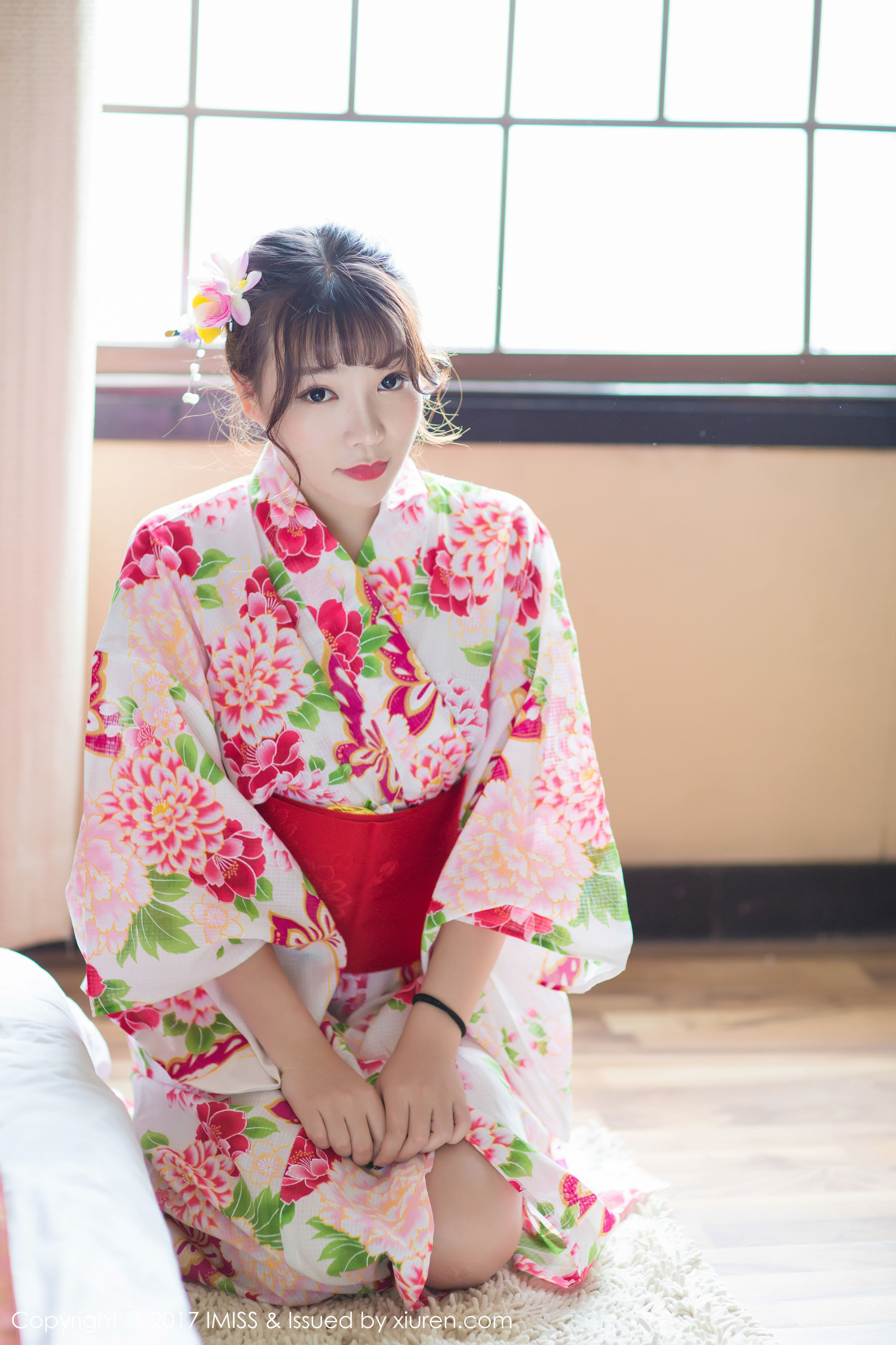 芝芝Booty《日系和服+迷你比基尼》  VOL.170-图0