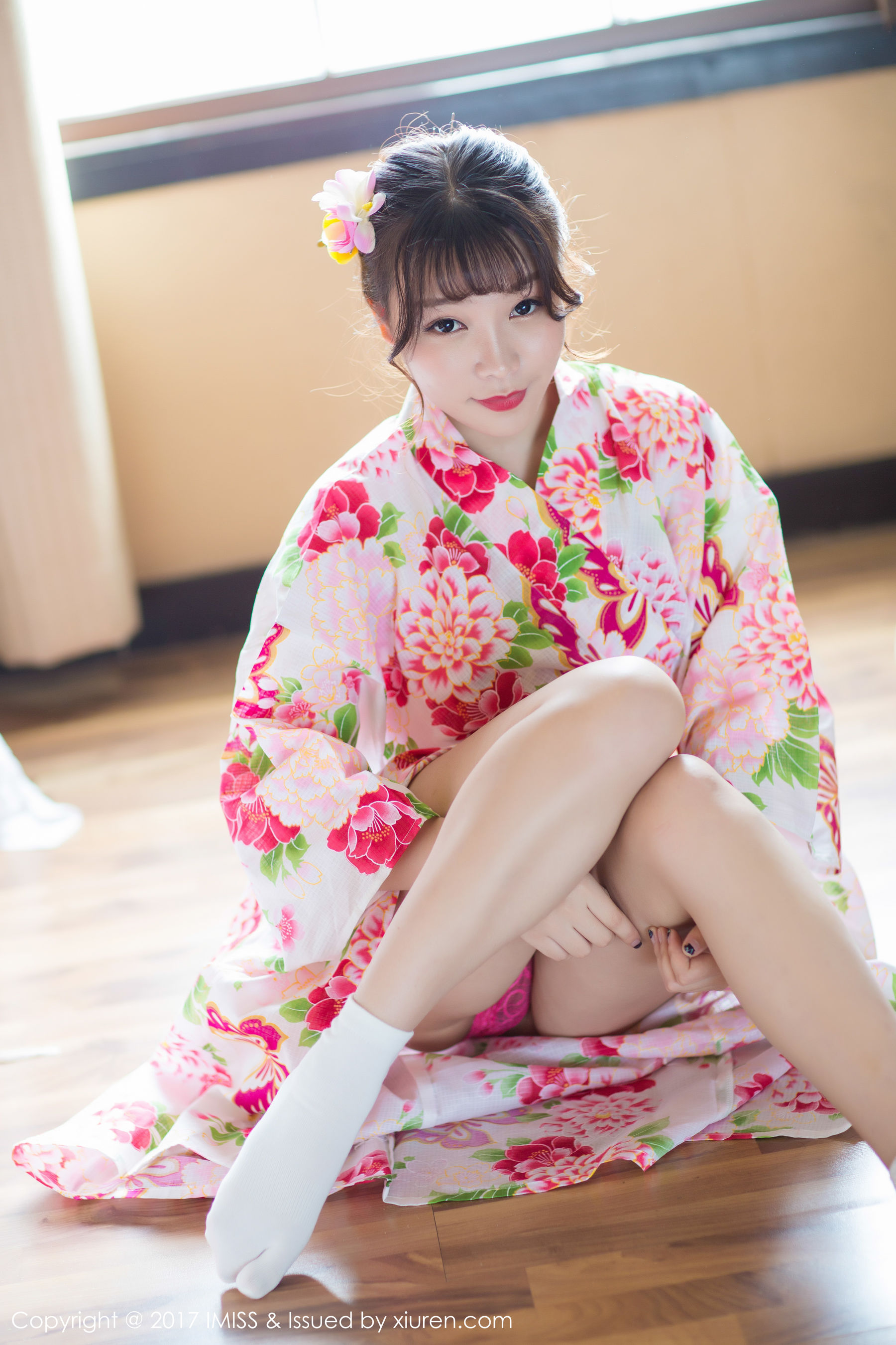 芝芝Booty《日系和服+迷你比基尼》  VOL.170-图9