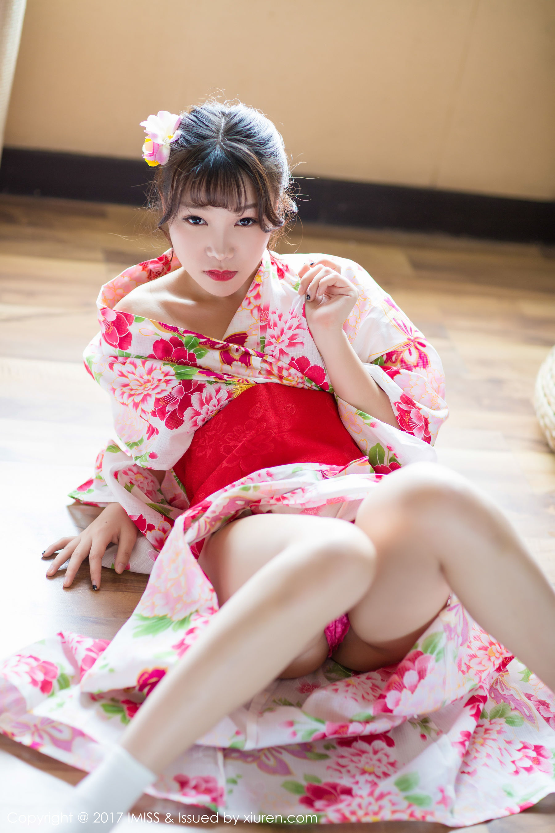 芝芝Booty《日系和服+迷你比基尼》  VOL.170-图10