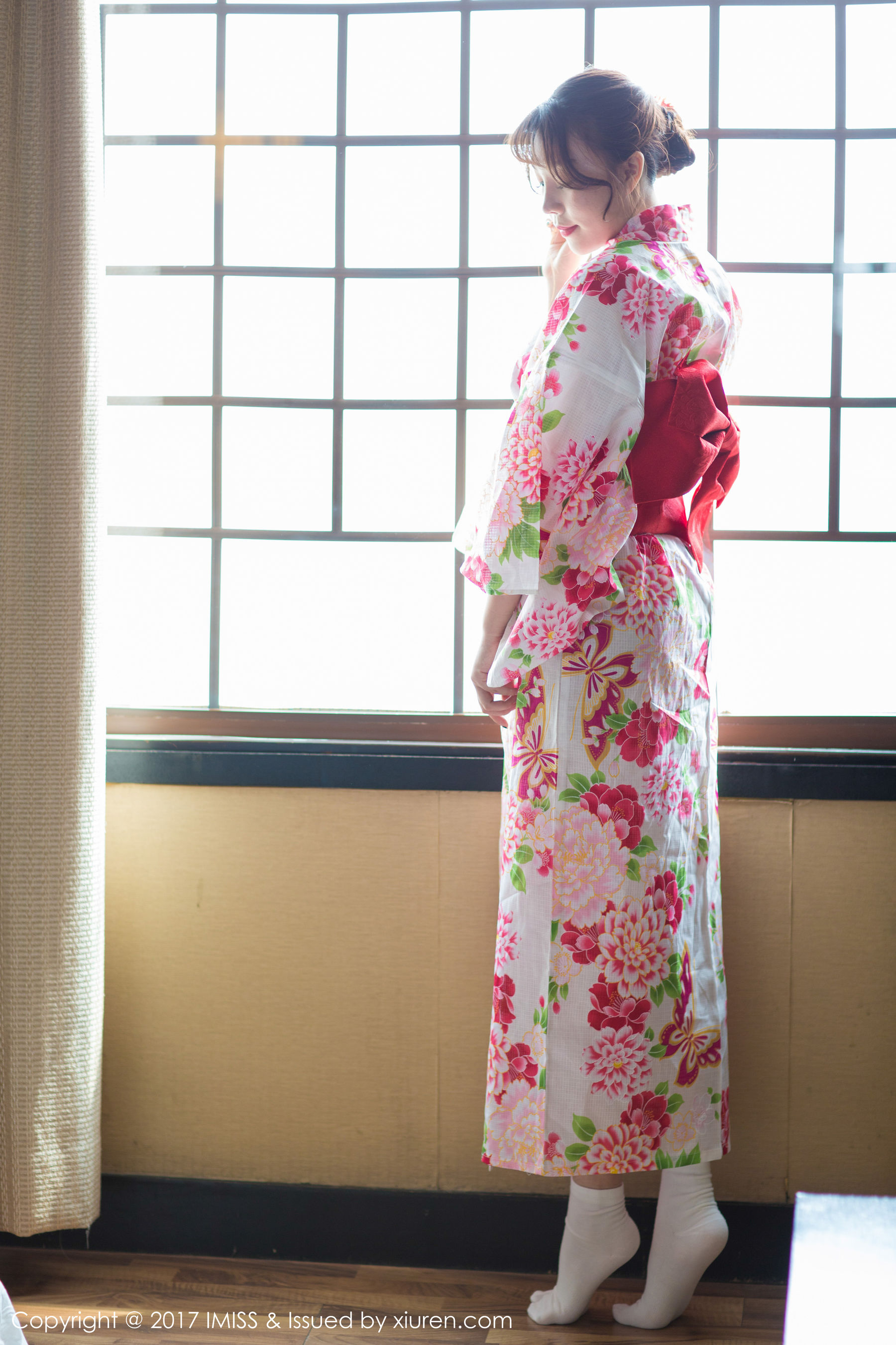 芝芝Booty《日系和服+迷你比基尼》  VOL.170-图2