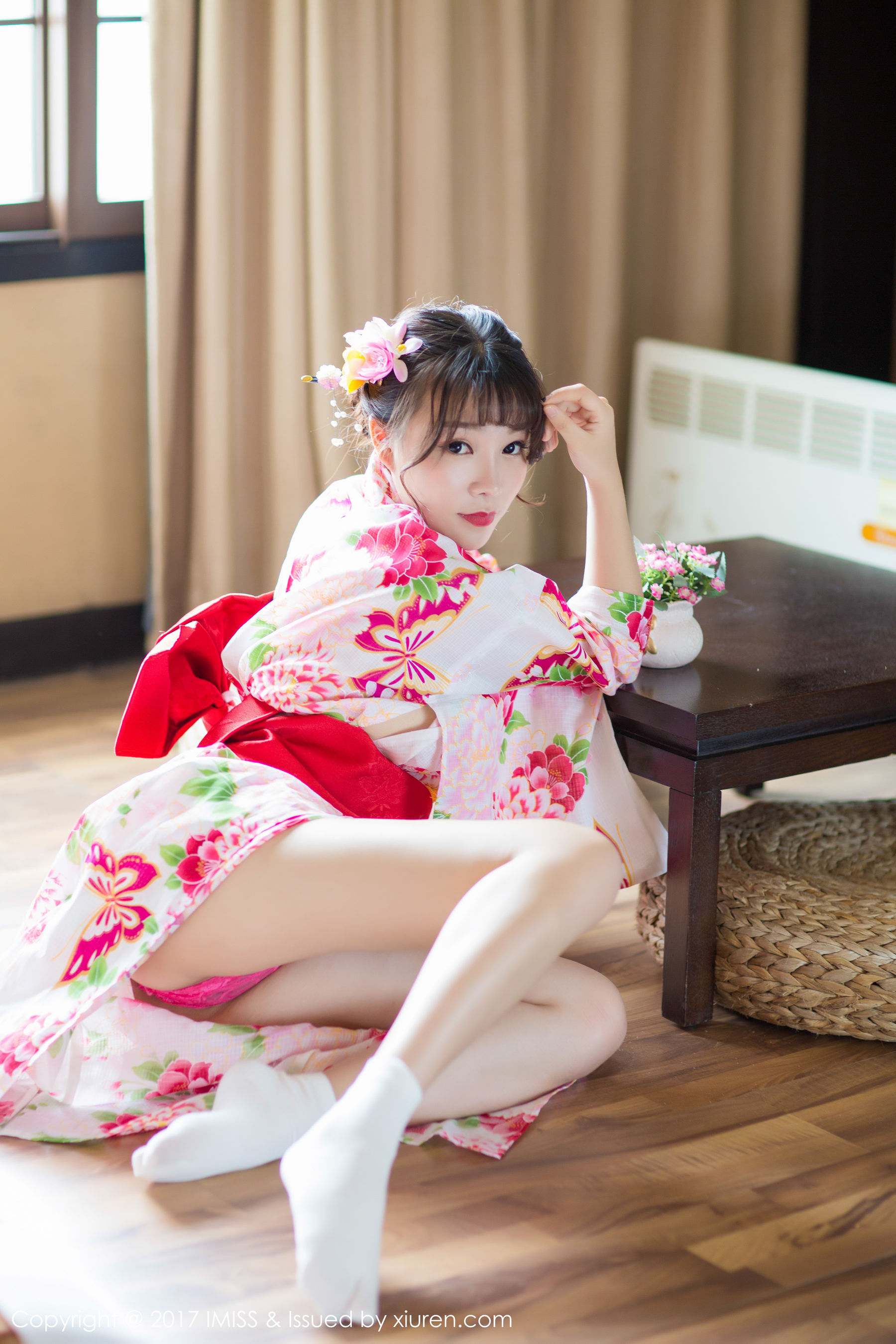 芝芝Booty《日系和服+迷你比基尼》  VOL.170-图7