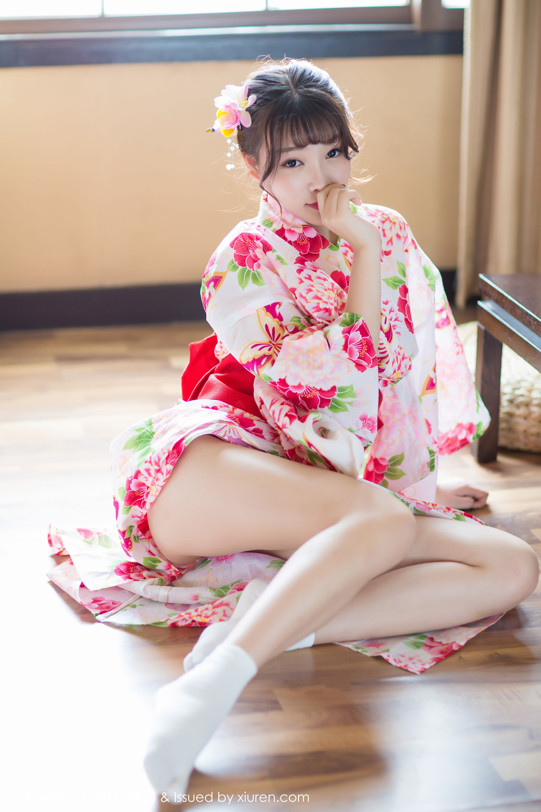 芝芝Booty《日系和服+迷你比基尼》  VOL.170-图8