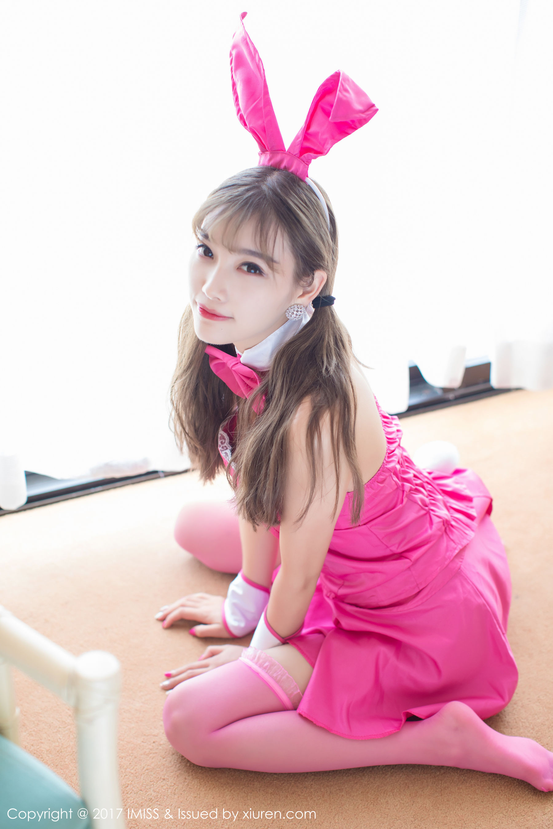 杨晨晨sugar《粉红兔女郎与甜美女仆》  VOL.176-图15