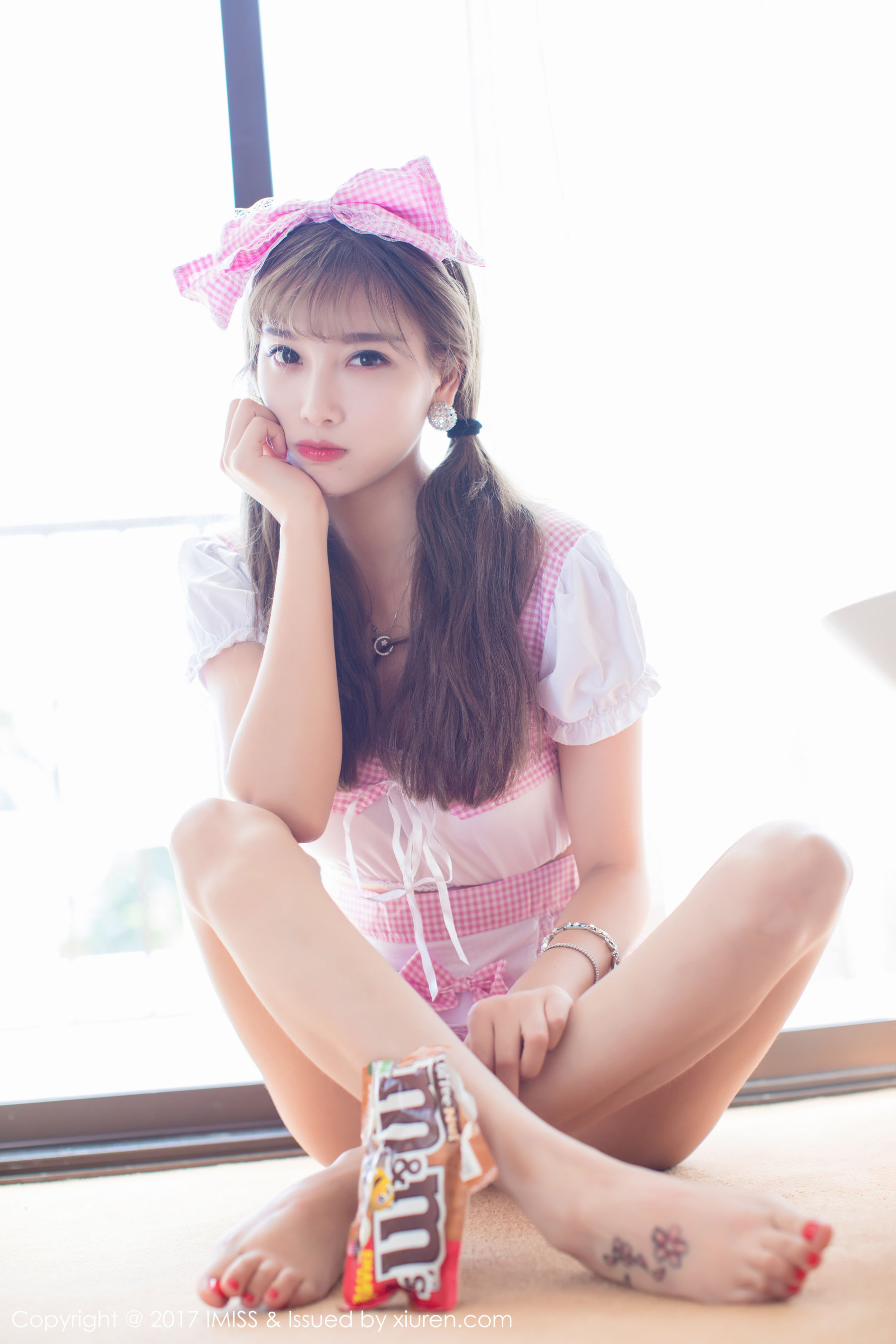 杨晨晨sugar《粉红兔女郎与甜美女仆》  VOL.176-图34