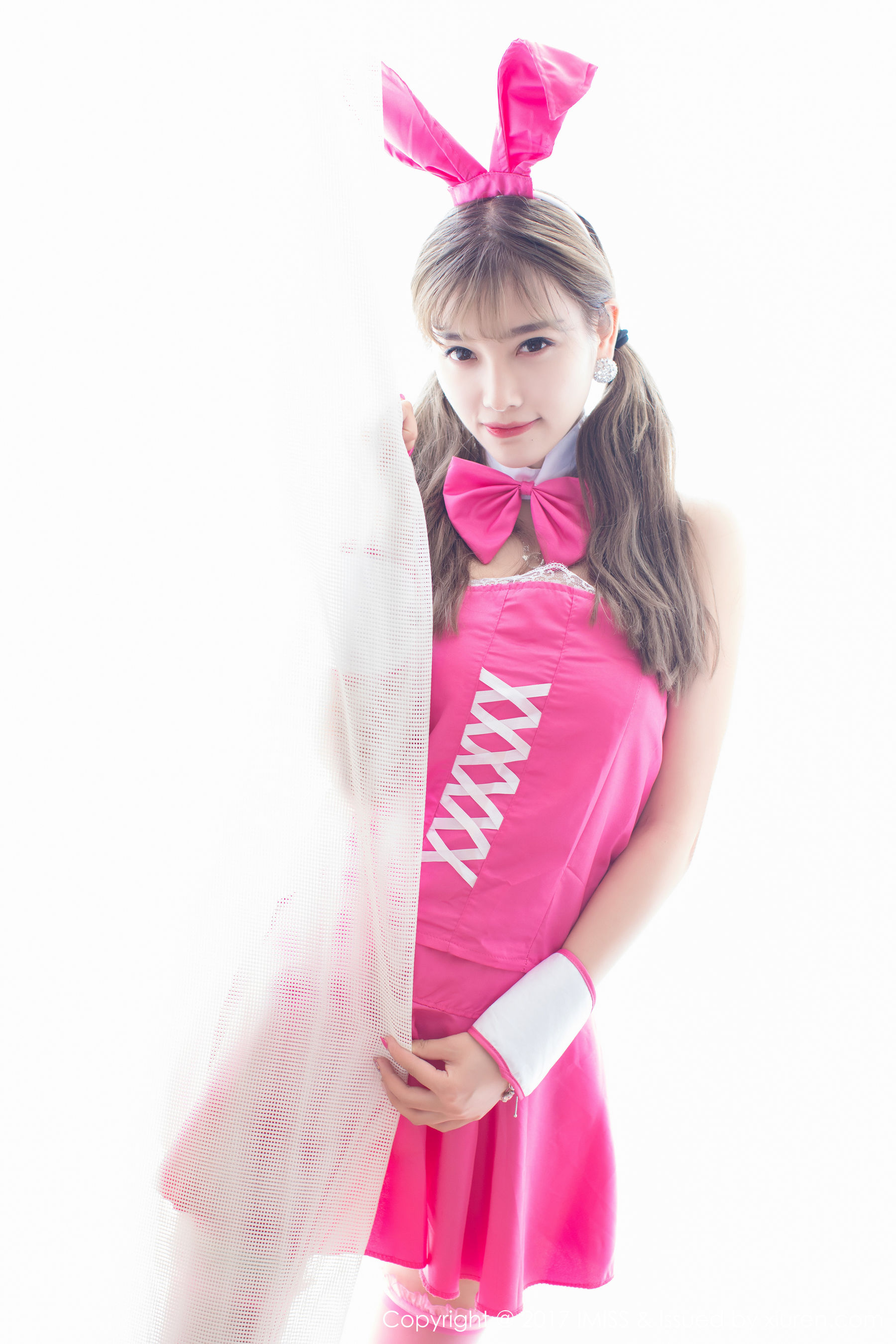 杨晨晨sugar《粉红兔女郎与甜美女仆》  VOL.176-图6