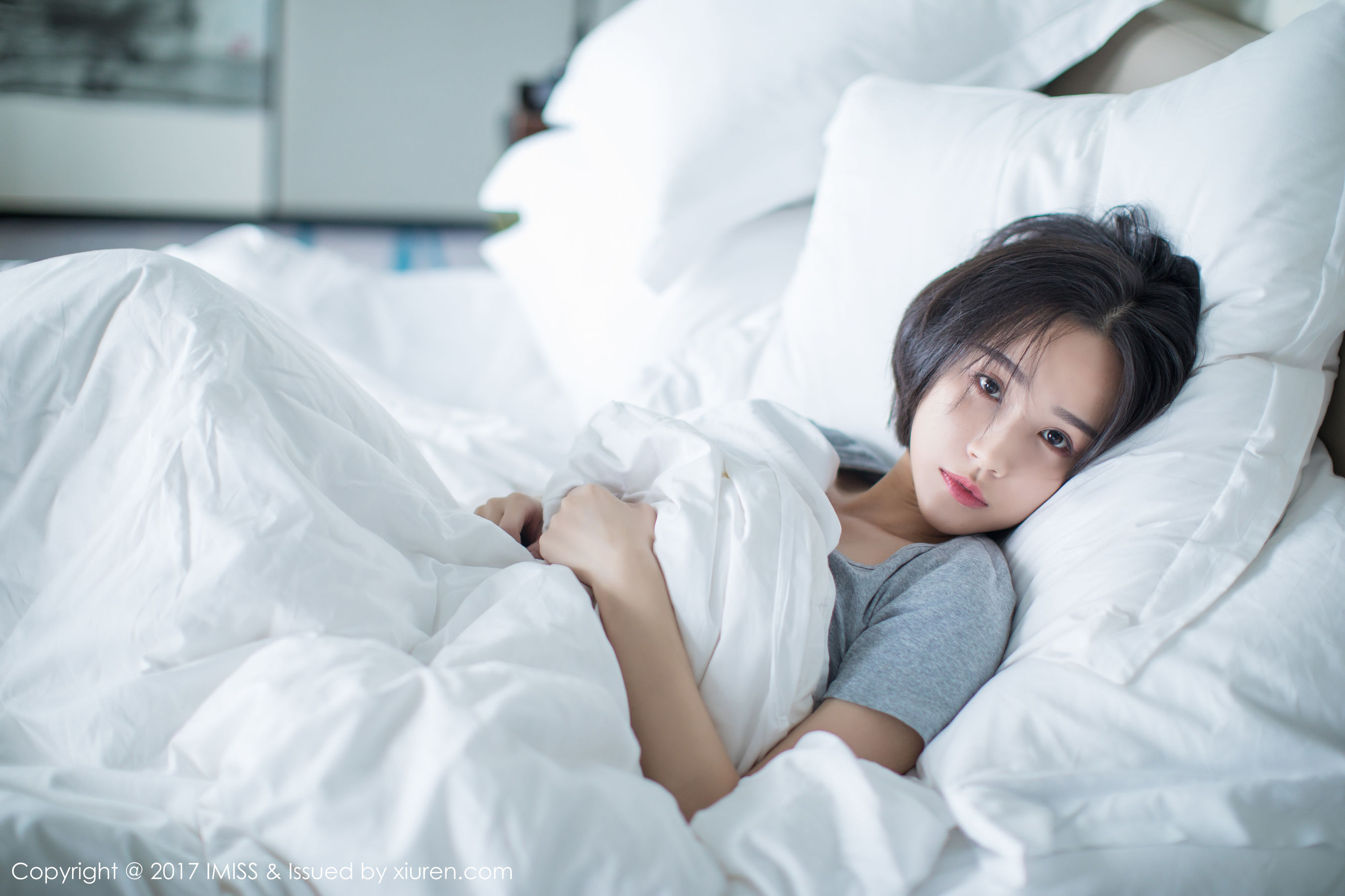 莉雅Livia《日系短发女神》  VOL.178-图0