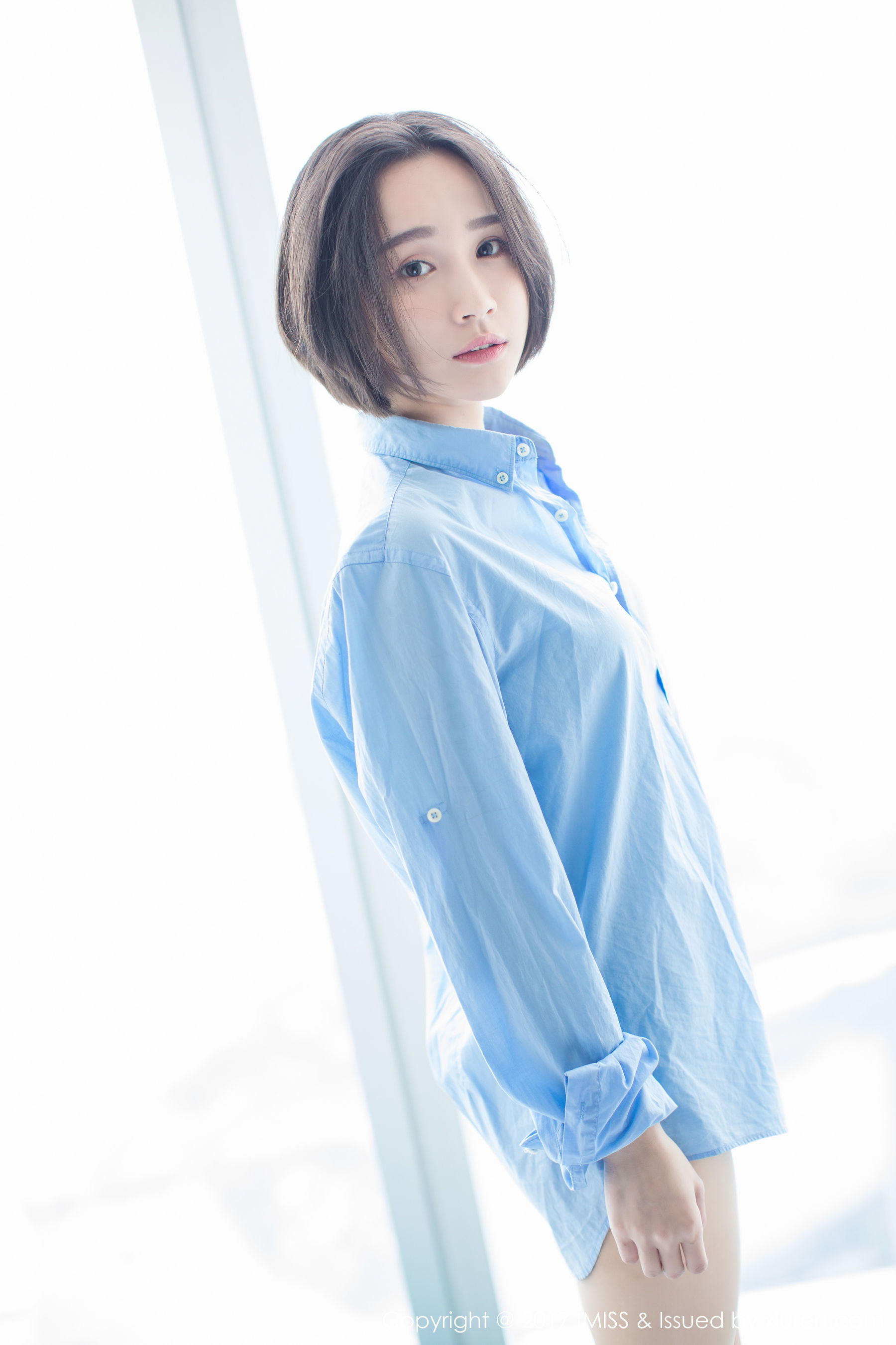 莉雅Livia《日系短发女神》  VOL.178-图13