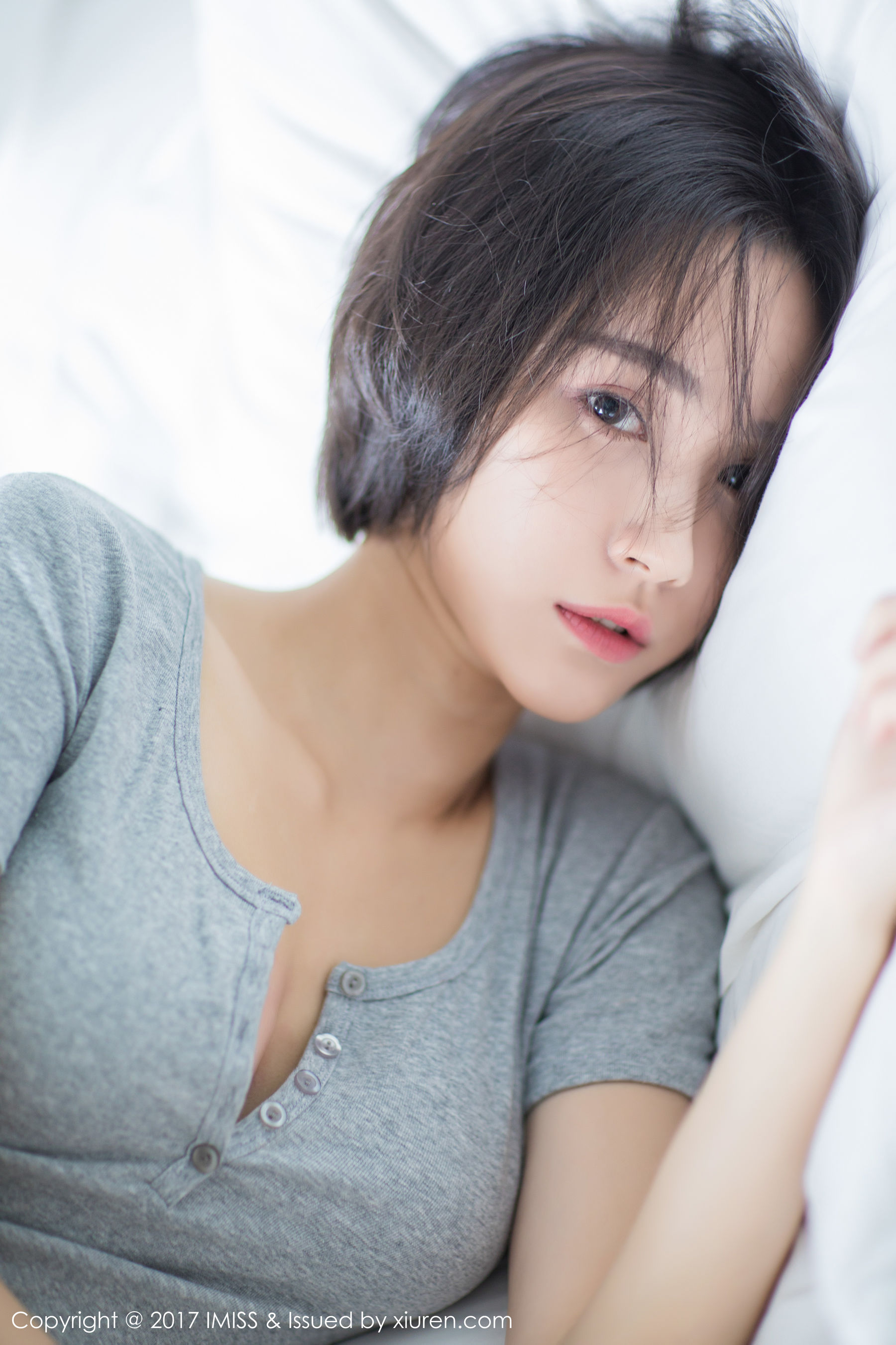 莉雅Livia《日系短发女神》  VOL.178-图1