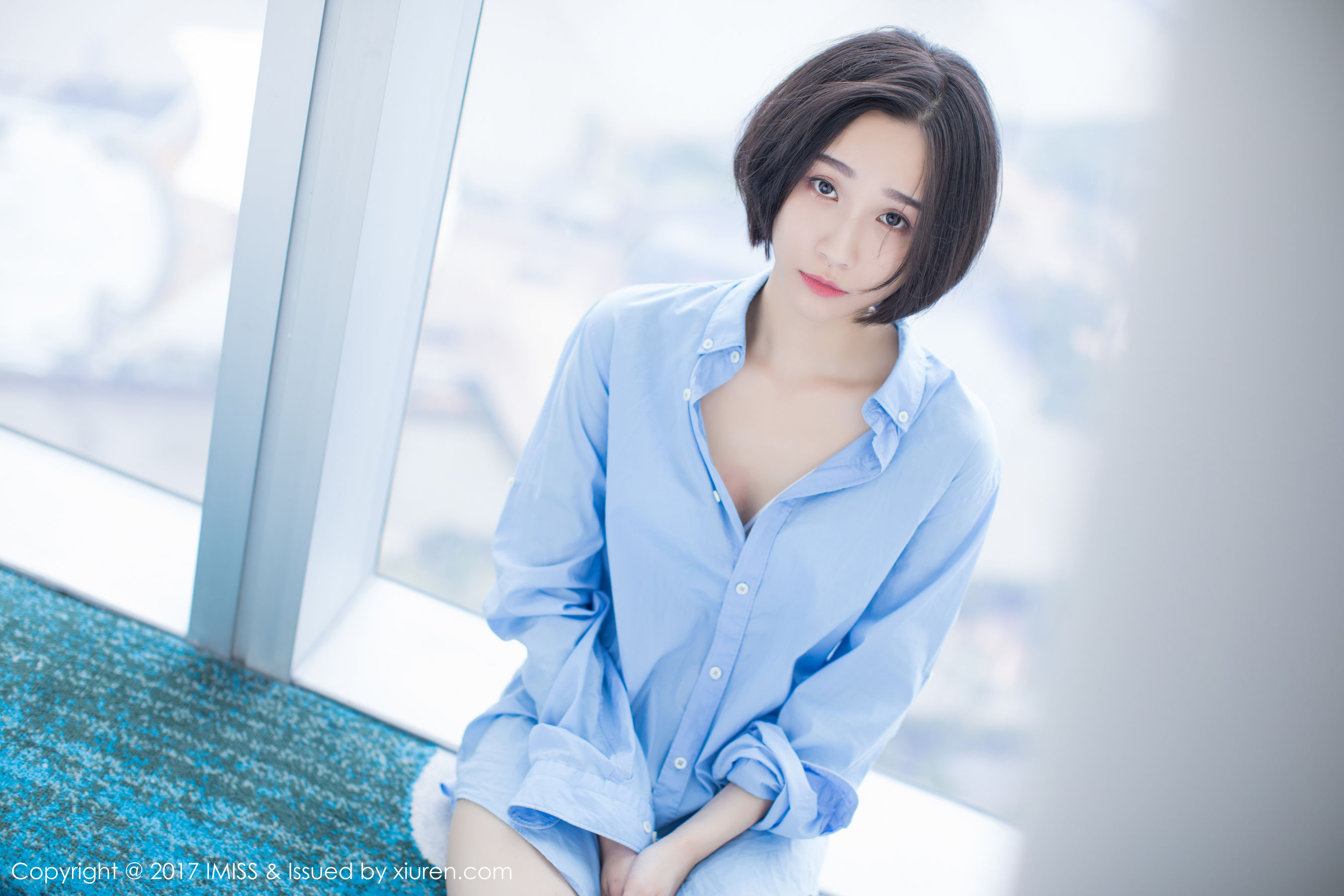 莉雅Livia《日系短发女神》  VOL.178-图22