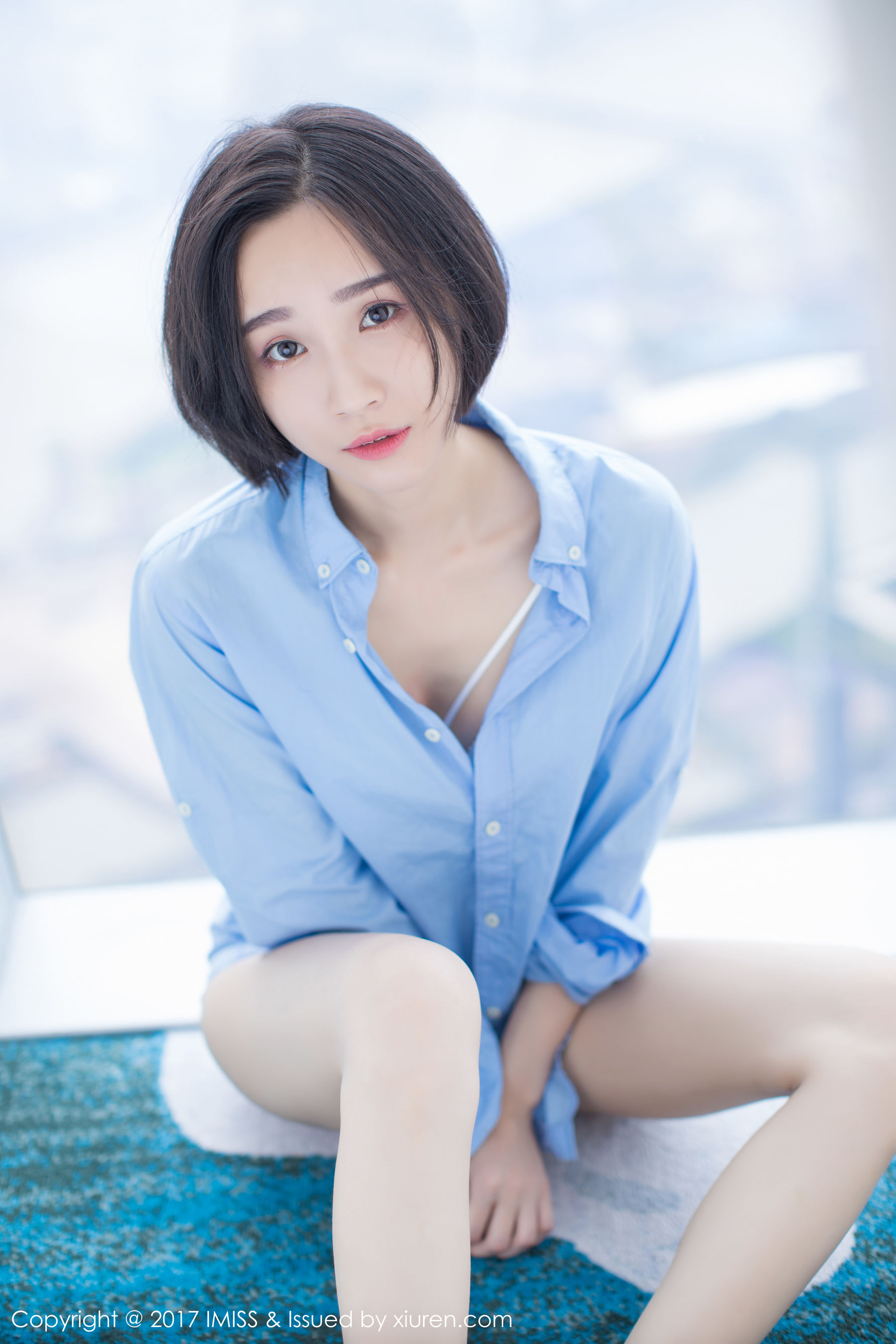 莉雅Livia《日系短发女神》  VOL.178-图23