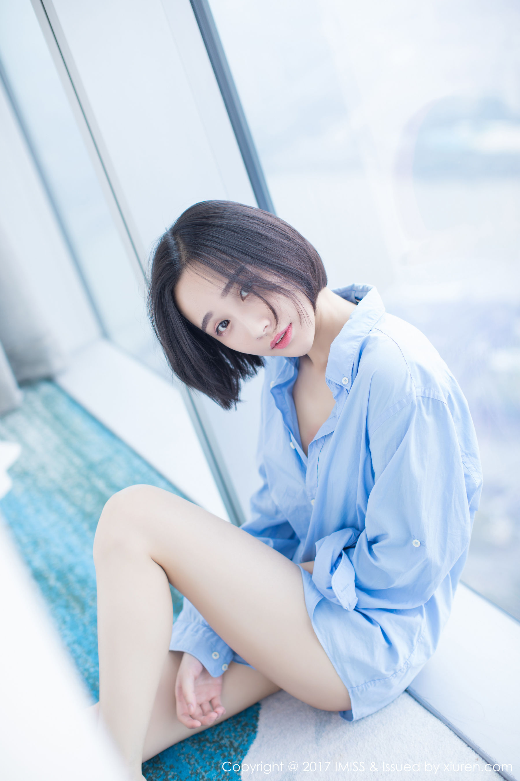 莉雅Livia《日系短发女神》  VOL.178-图24