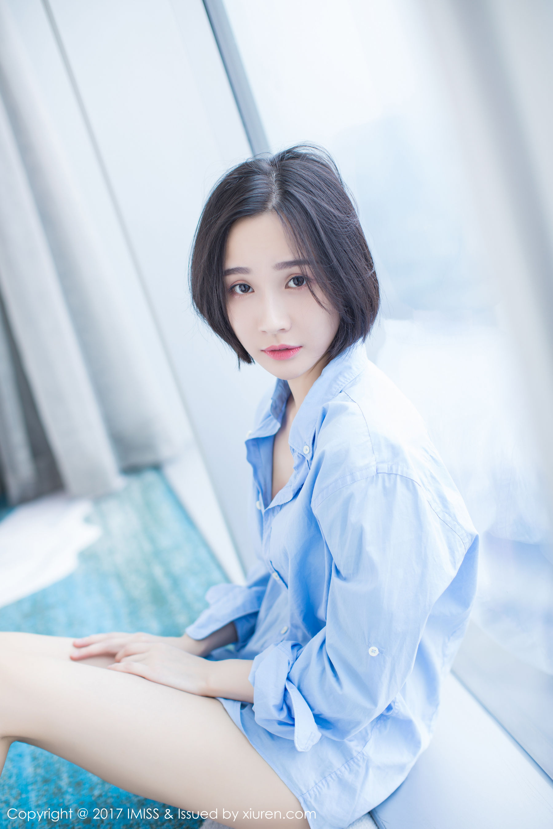 莉雅Livia《日系短发女神》  VOL.178-图26