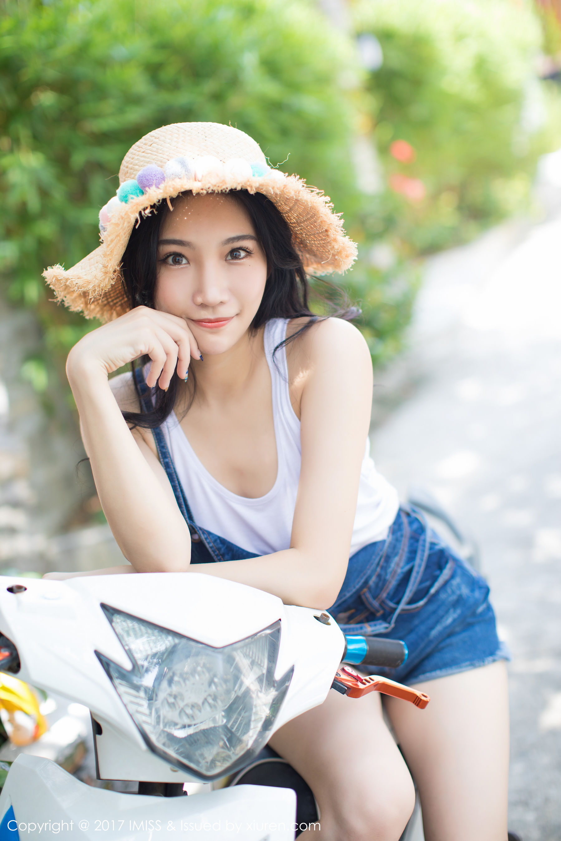 小狐狸Sica《牛仔短裤小清新系列》  VOL.180-图10