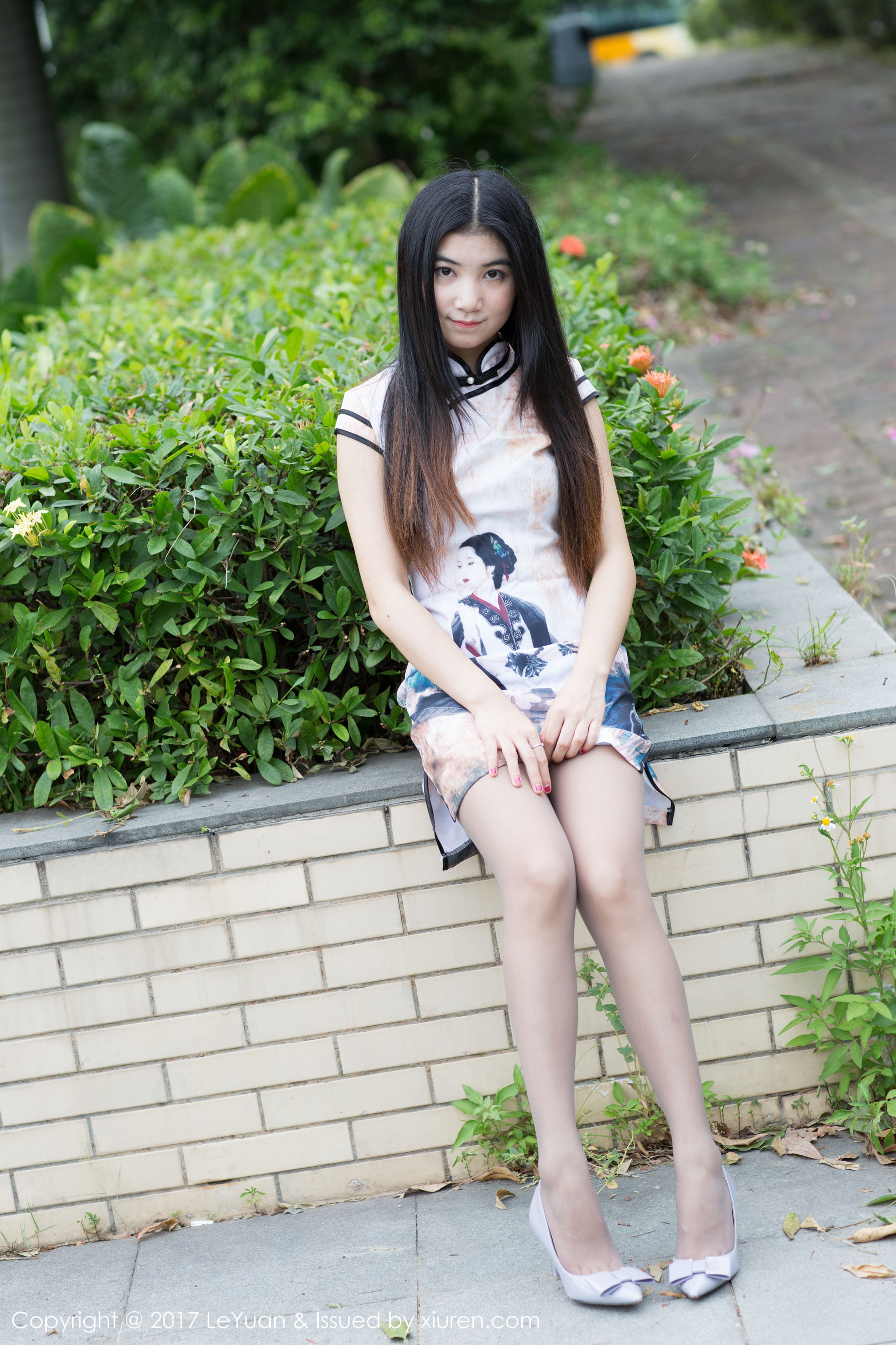 Winki絲女郎《外景和车拍美腿系列》  VOL.039-图12