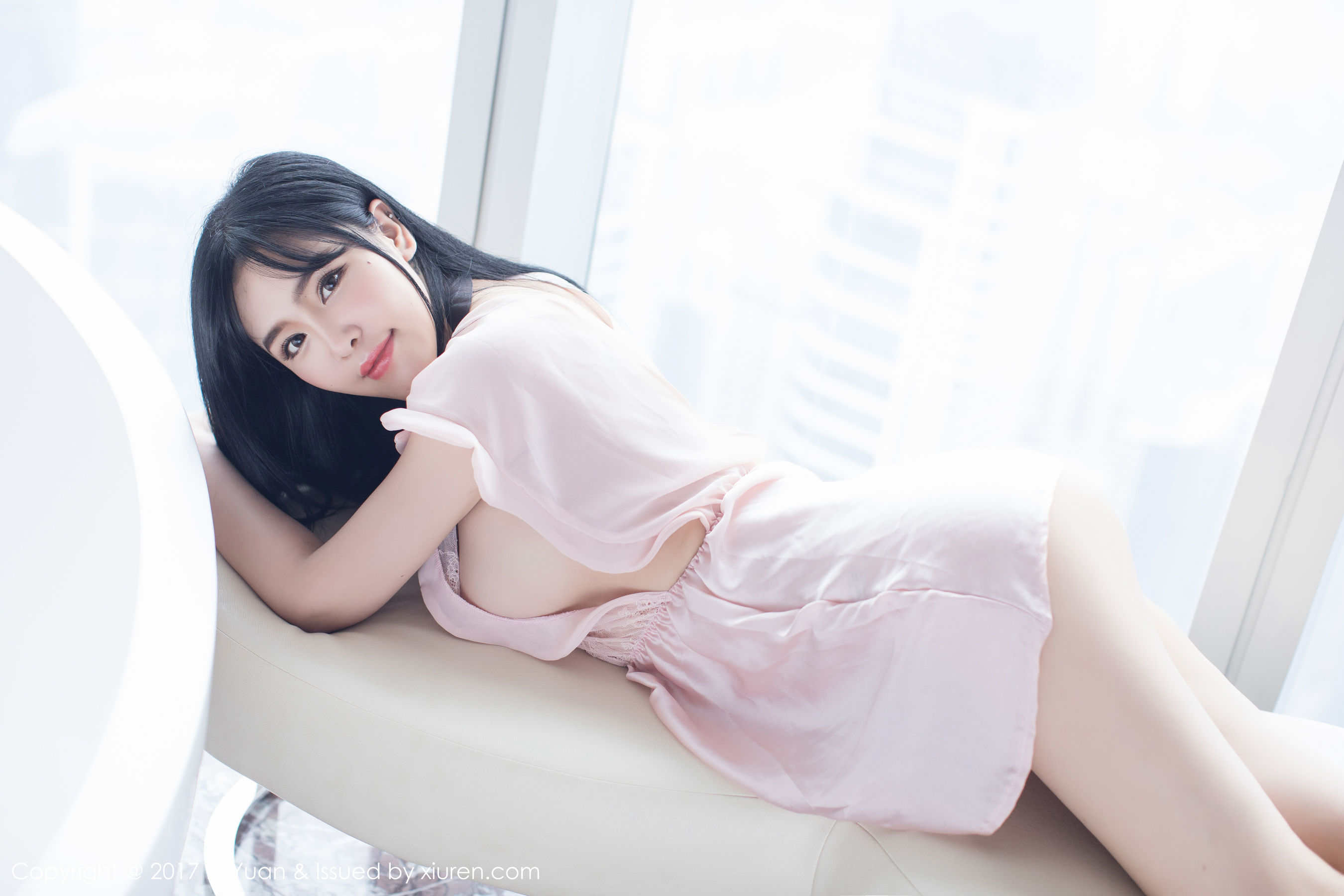 刘钰儿《粉嫩睡衣+白丝诱惑》  VOL.046-图9