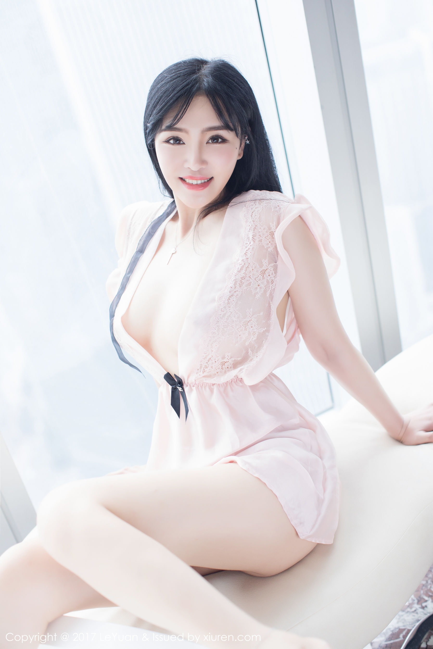 刘钰儿《粉嫩睡衣+白丝诱惑》  VOL.046-图14