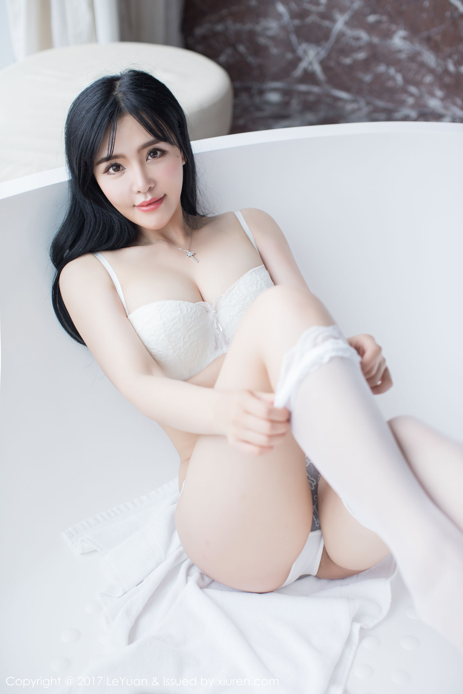 刘钰儿《粉嫩睡衣+白丝诱惑》  VOL.046-图37