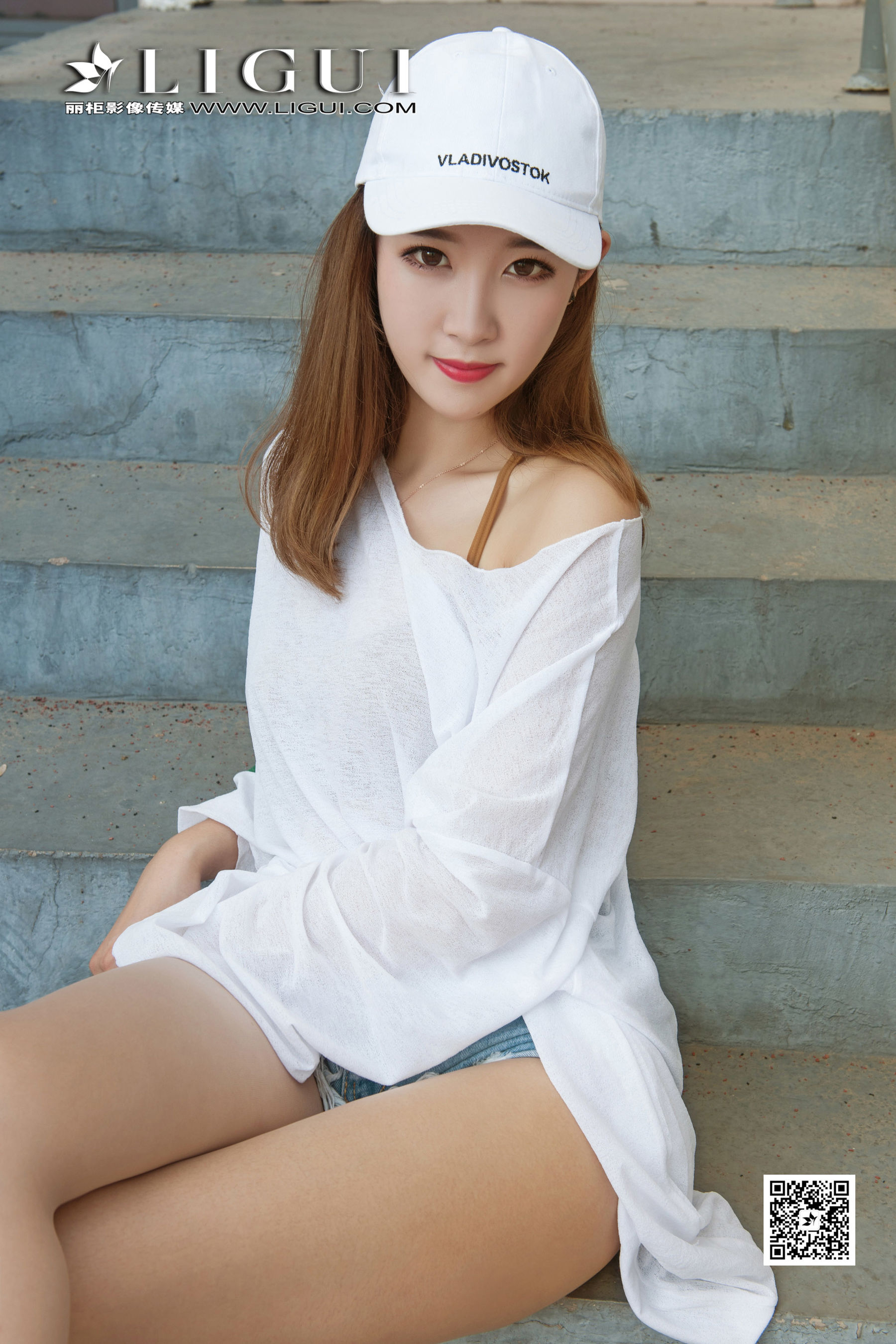 筱筱《滑板女神》  丝足-图24