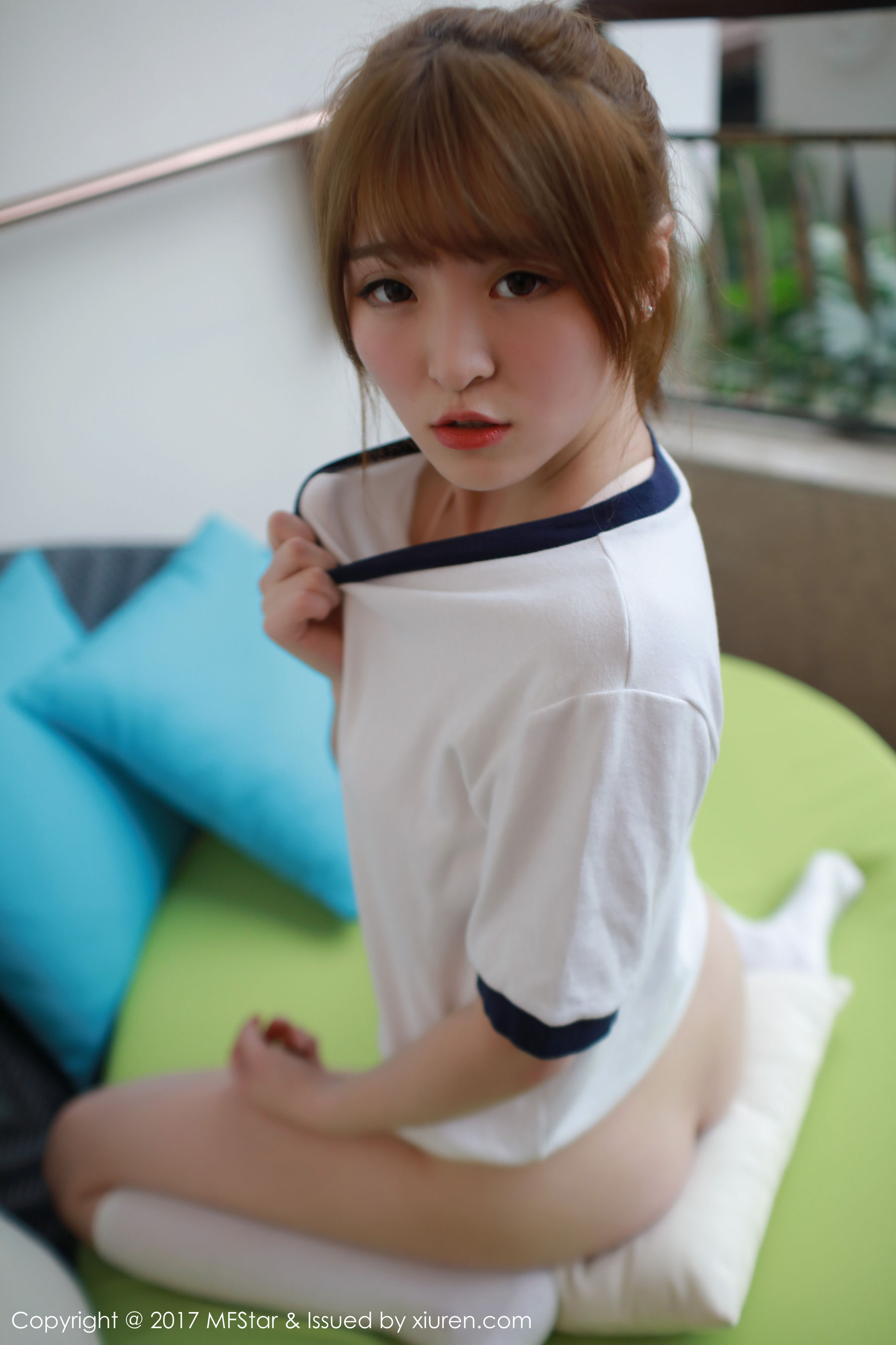 伊小七MoMo《运动服装扮+眼镜OL》  Vol.090-图28