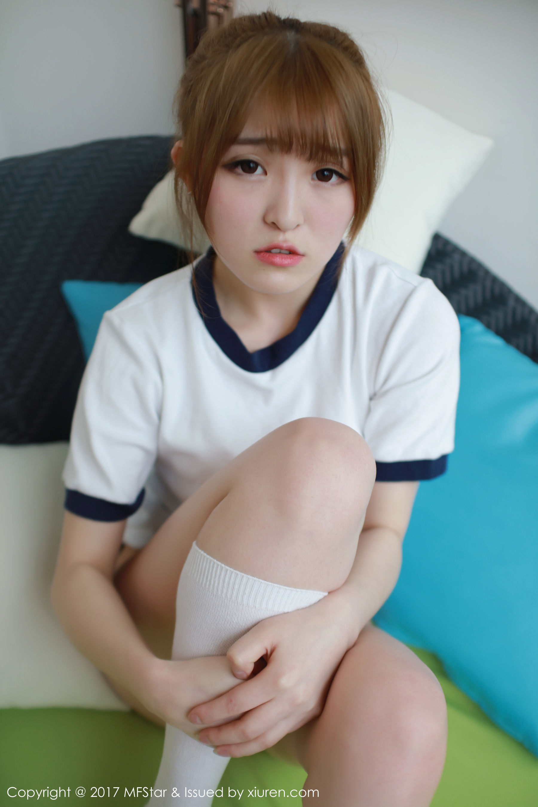 伊小七MoMo《运动服装扮+眼镜OL》  Vol.090-图31