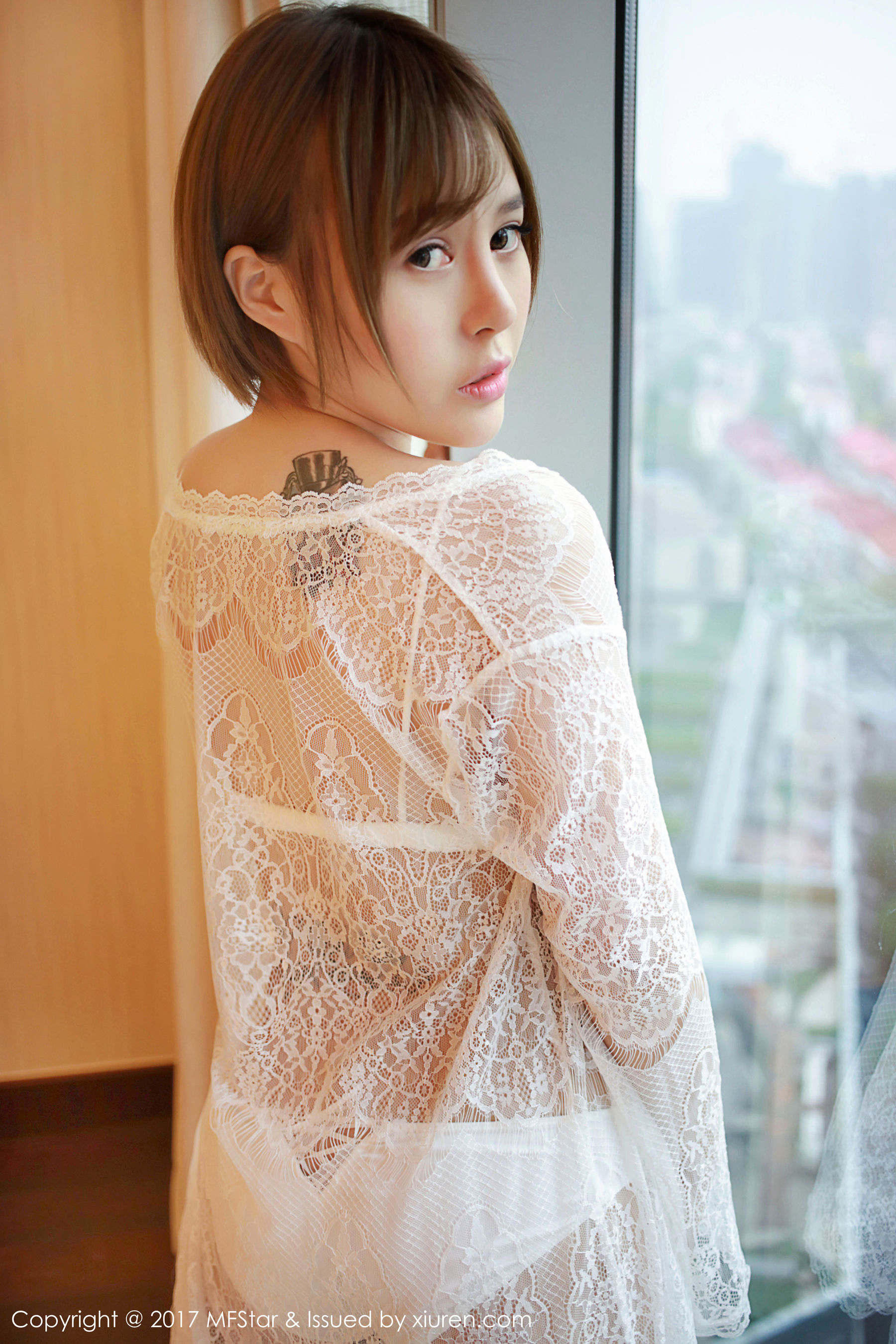 Evelyn艾莉《蕾丝半透内衣》  Vol.099-图11
