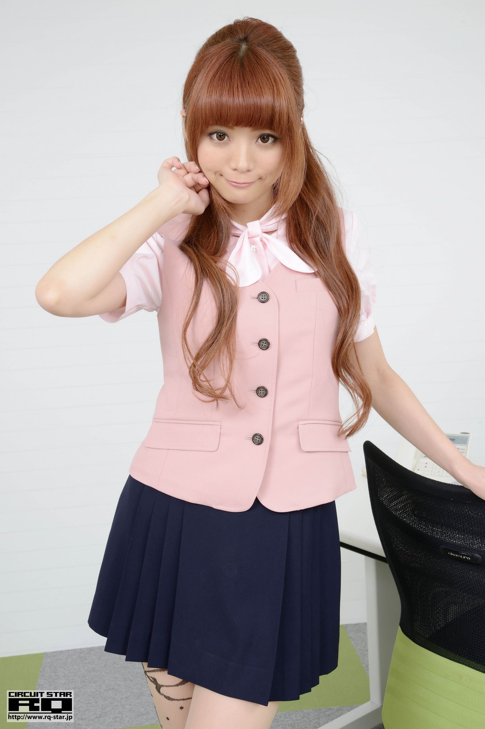 NO.00832 朔矢あいね Aine Sayuka  Office Lady 写真集-图9