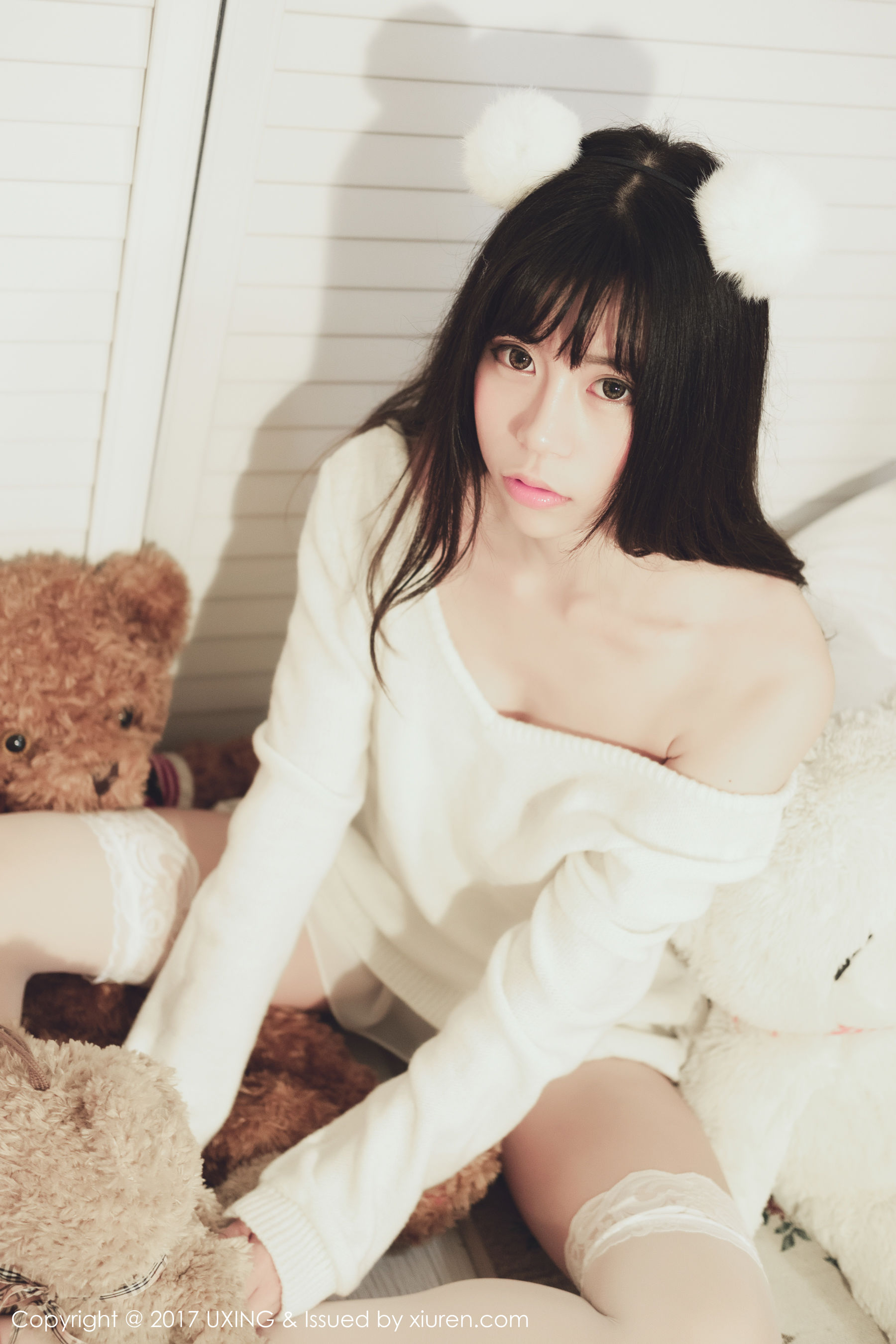 模特Yo酱《学生装+蕾丝装扮》  VOL.048-图4