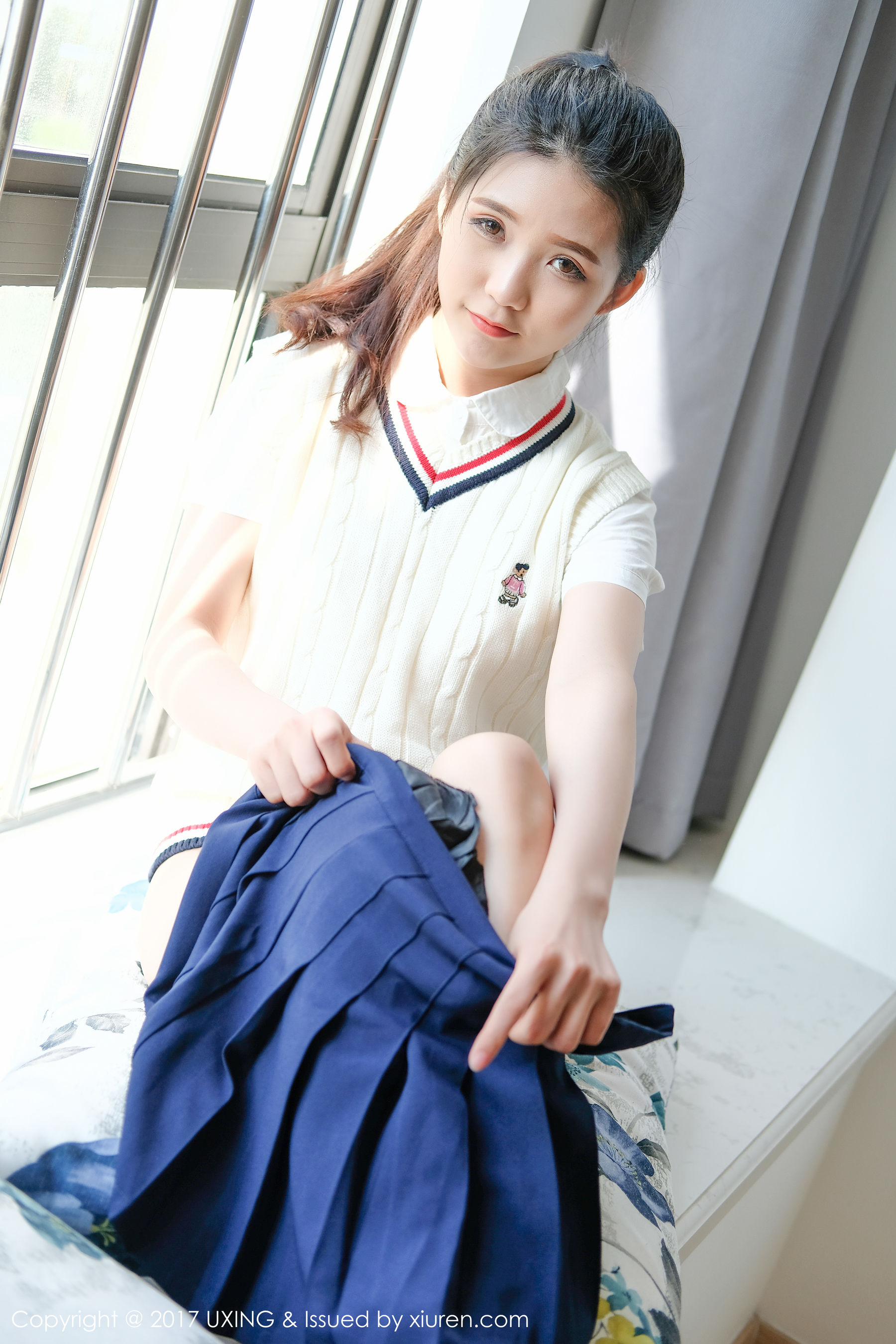 可爱的小叶子《校服软妹》  VOL.056-图10