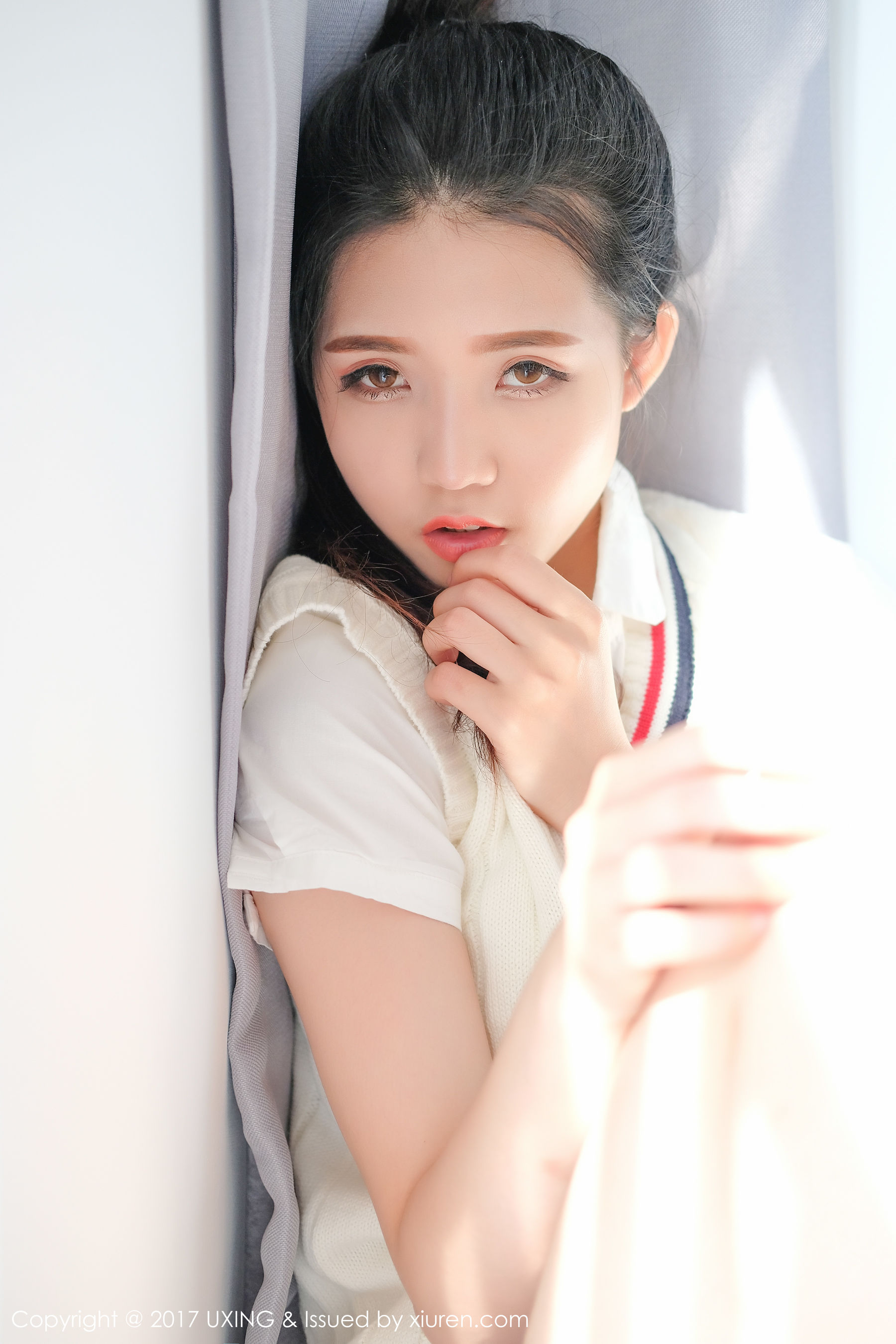 可爱的小叶子《校服软妹》  VOL.056-图17