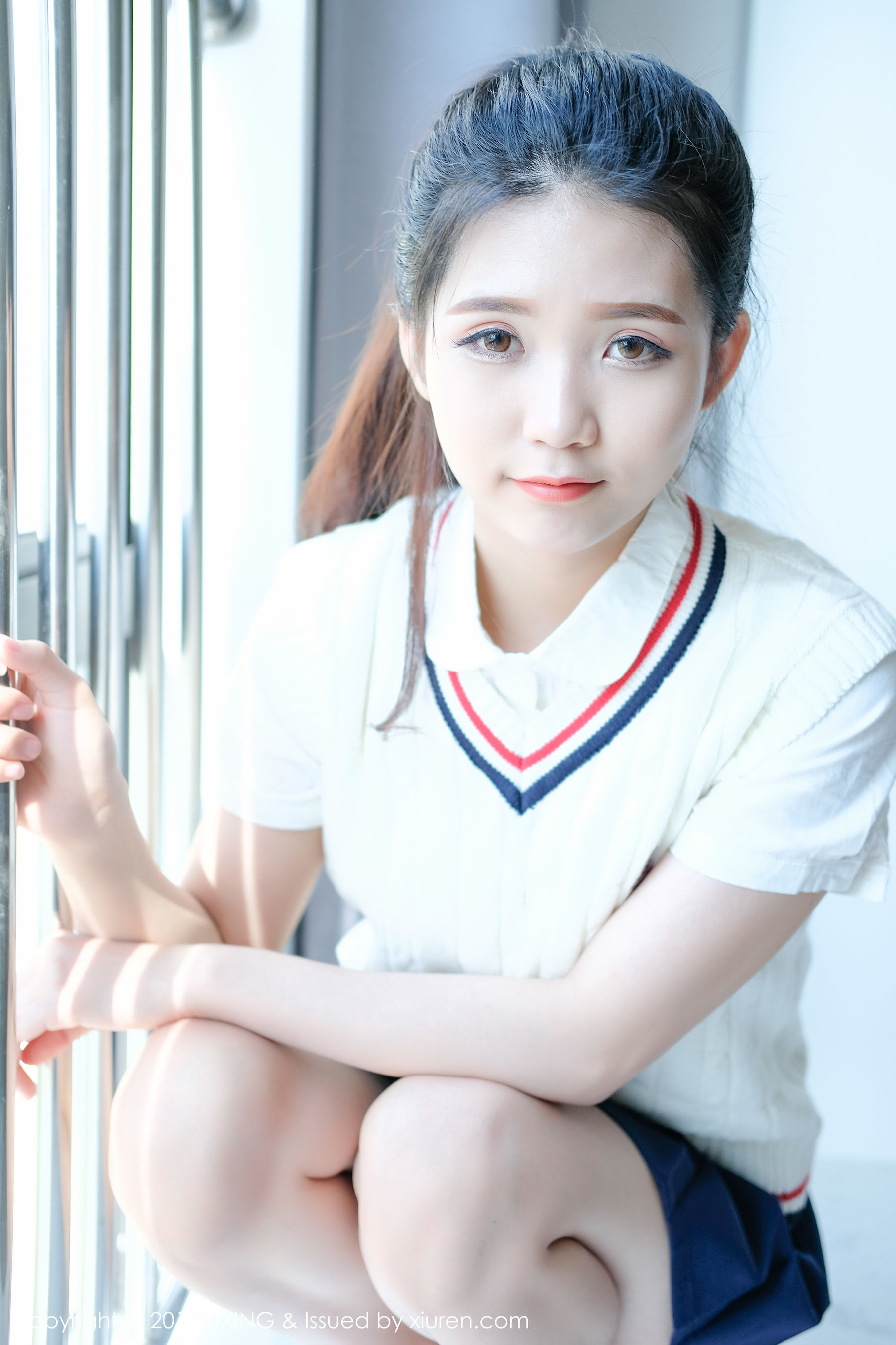 可爱的小叶子《校服软妹》  VOL.056-图36