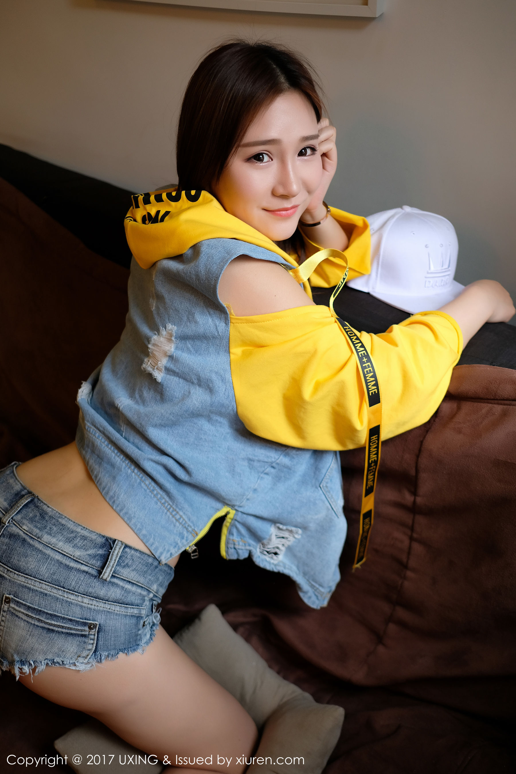 羊羊Suger《牛仔装少女》  VOL.057-图14