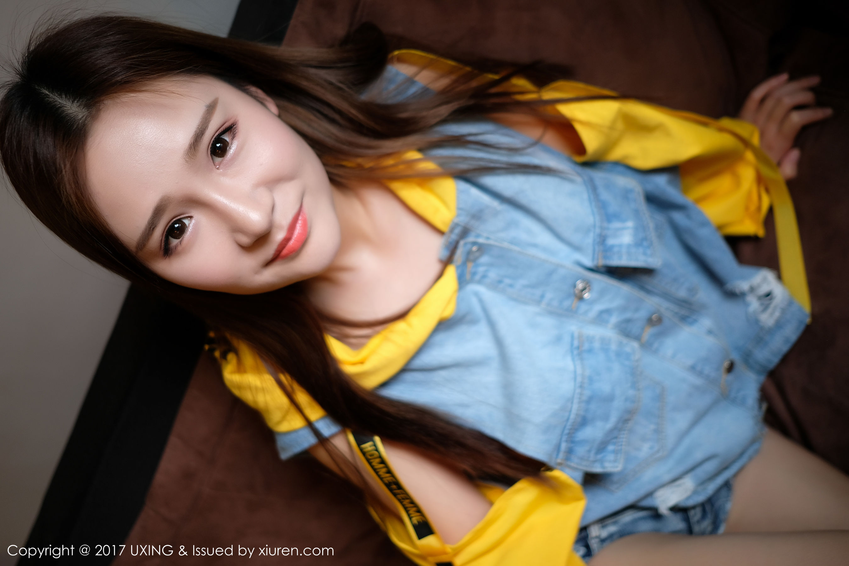 羊羊Suger《牛仔装少女》  VOL.057-图36